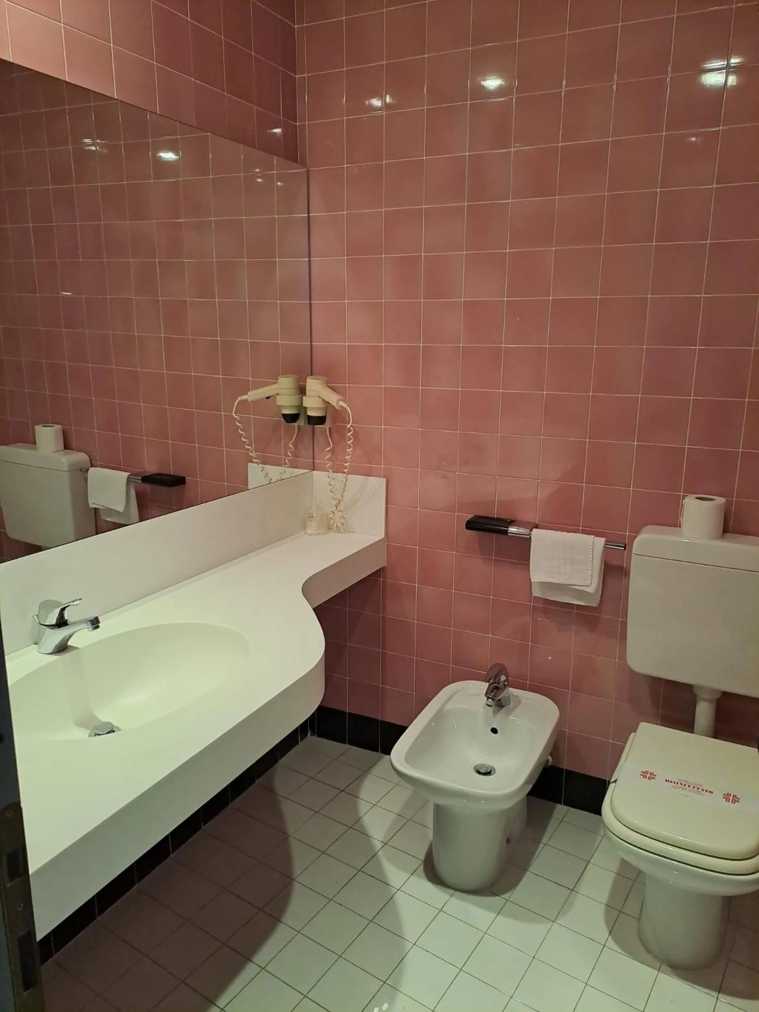 Bathroom in Hotel Internazionale