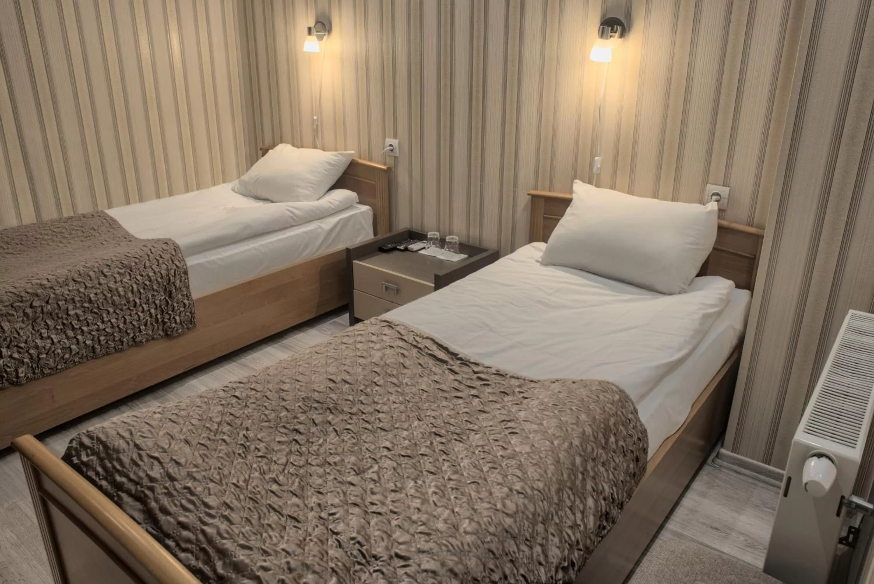 Bed in The apartments