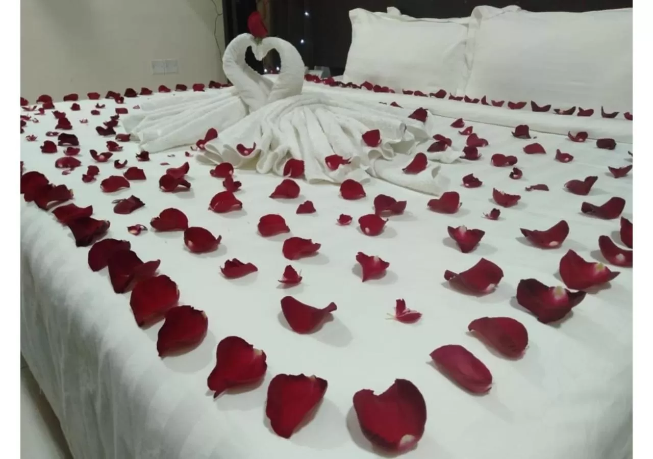 Decorative detail in Tanuf Residency Hotel