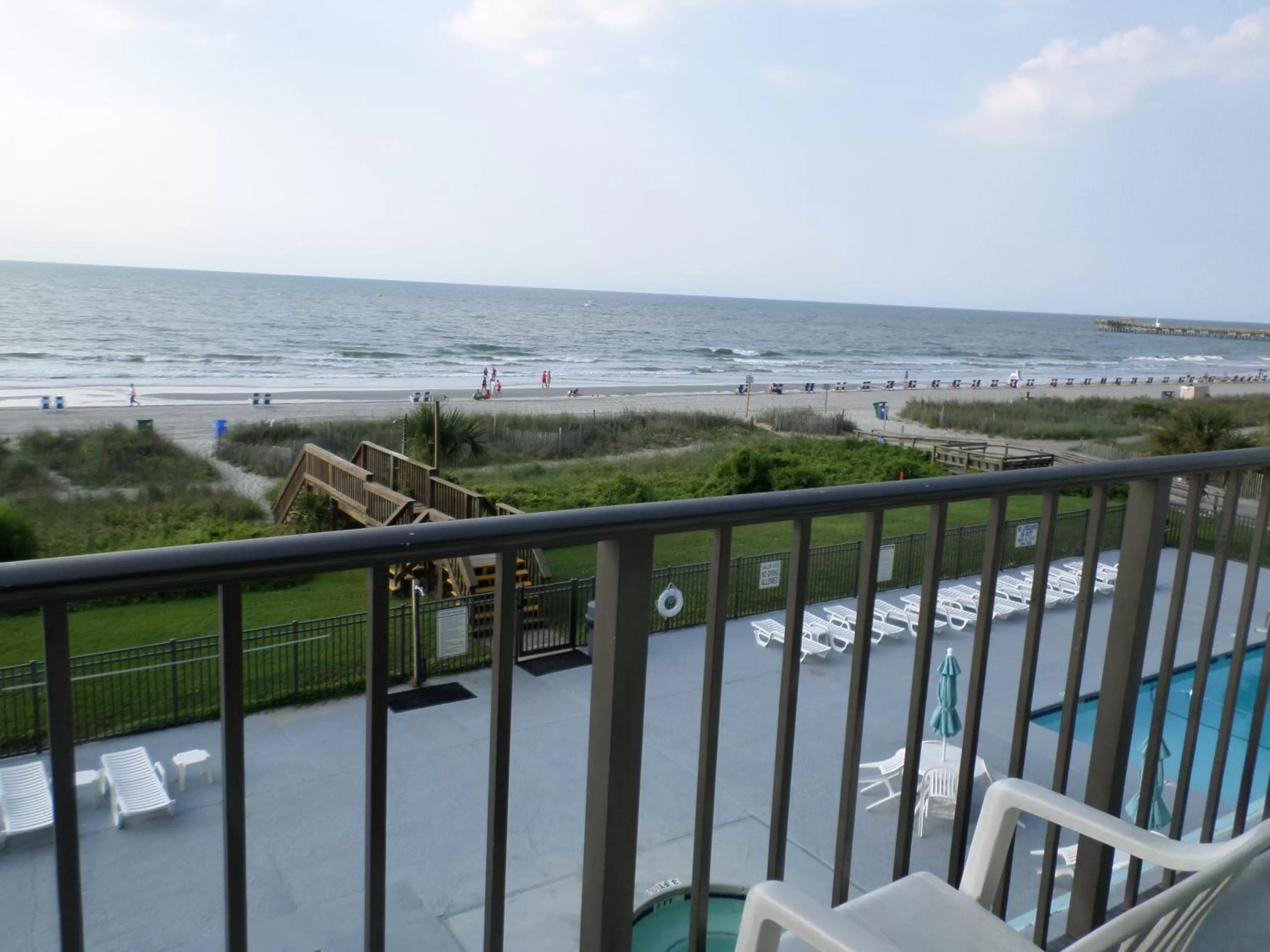 Pool view in Tropical Seas Hotel