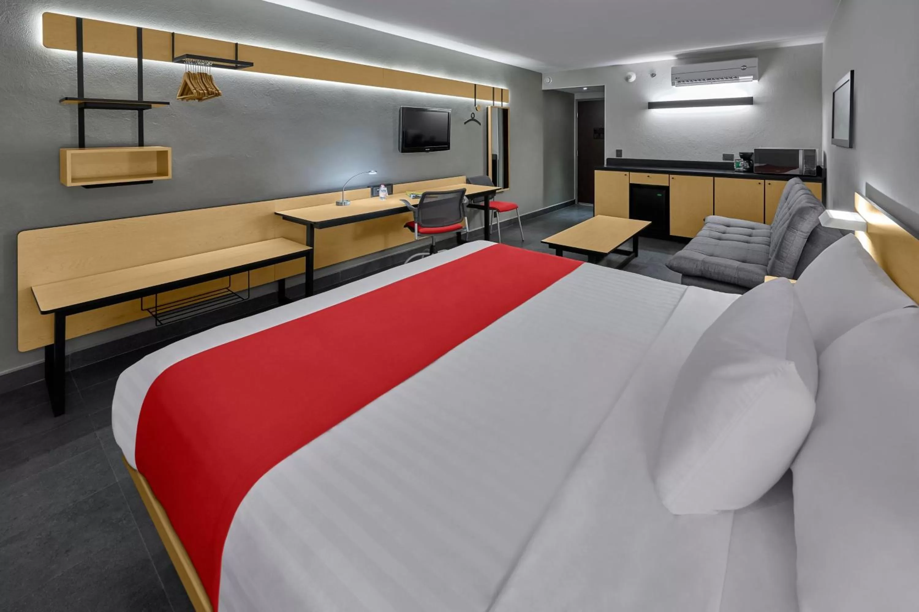 Bedroom, Bed in City Express by Marriott Veracruz
