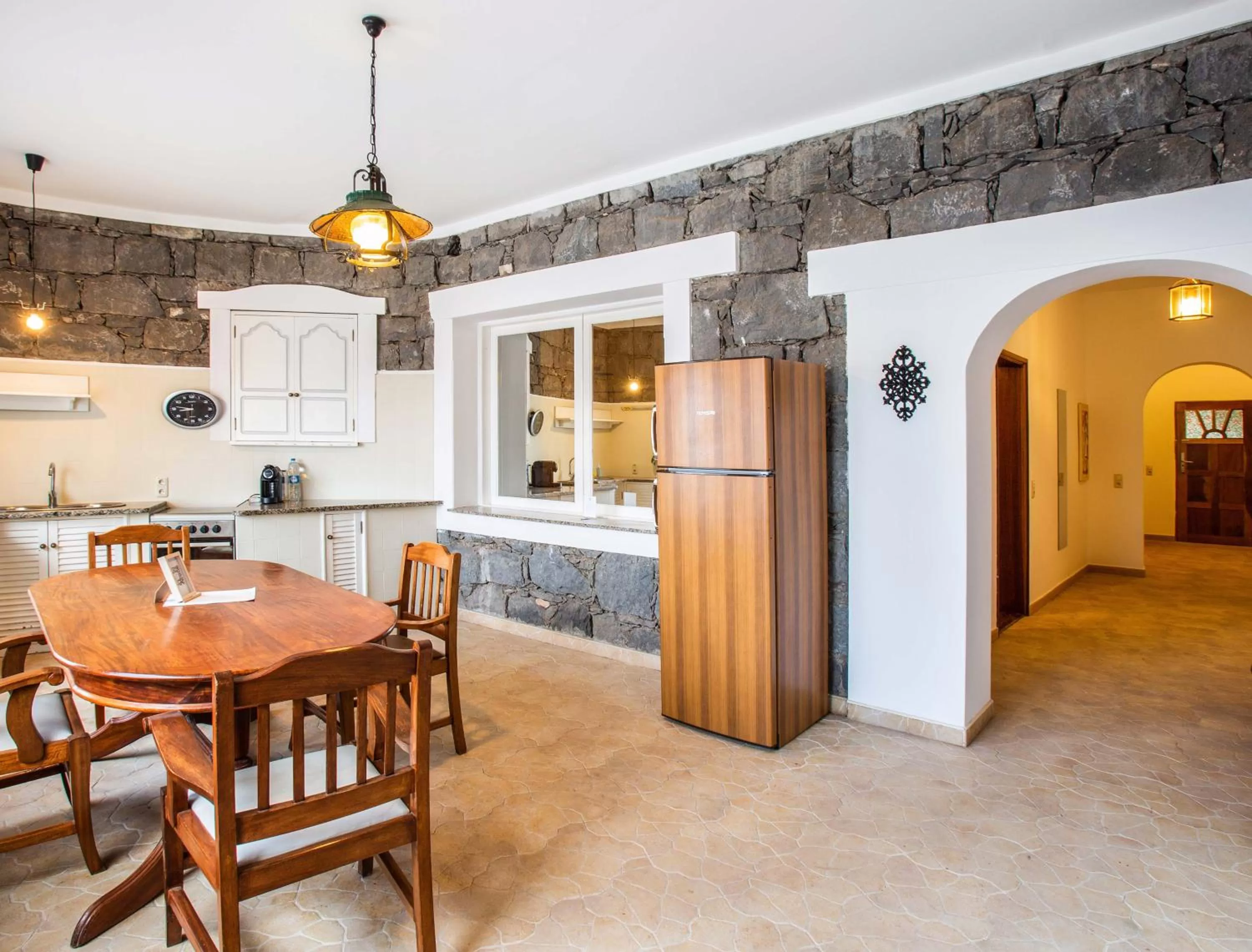 kitchen in King Fisher Village Eco-Boutique Hotel