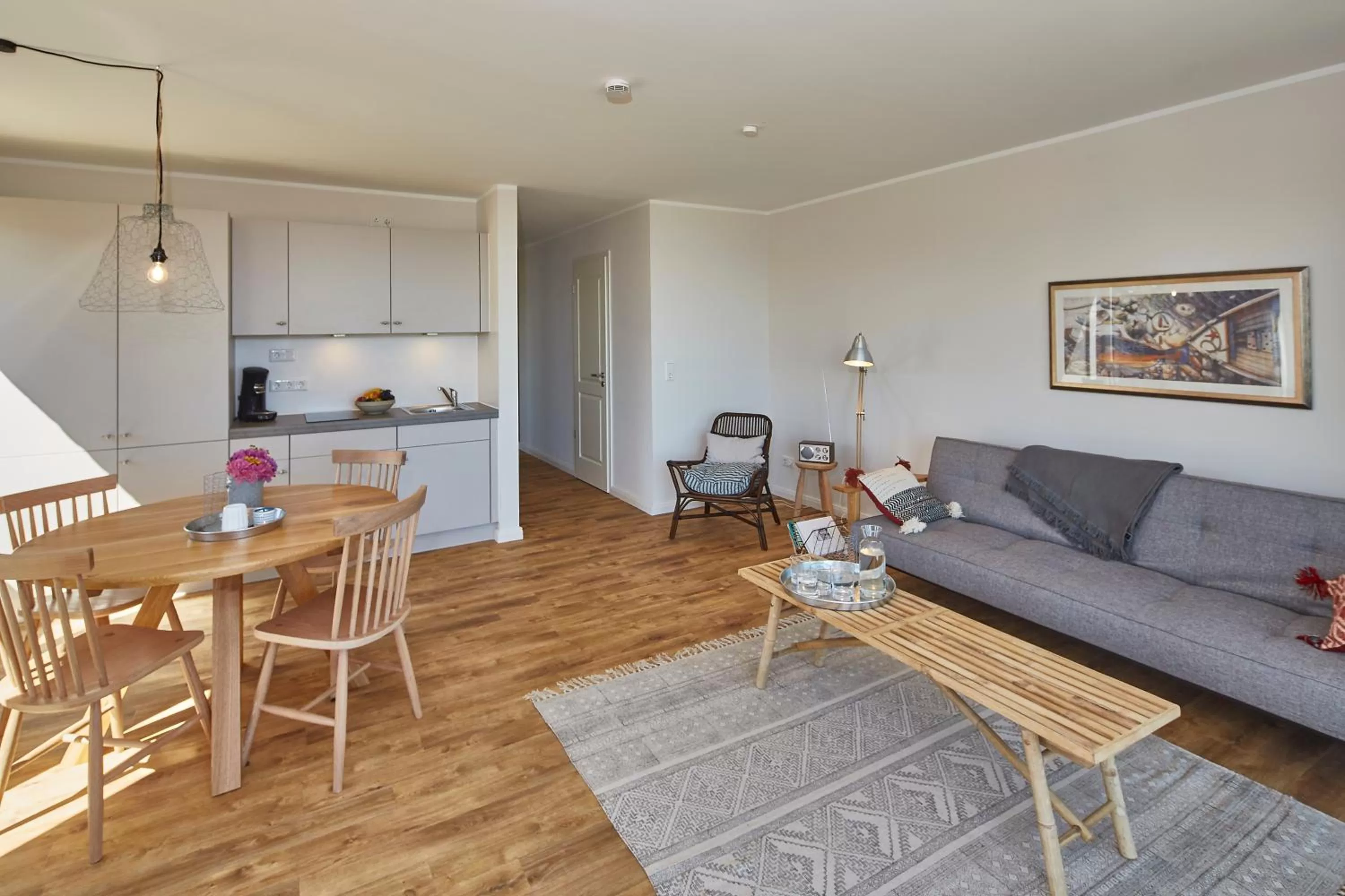 Living room in Ostsee-Strandhaus-Holnis