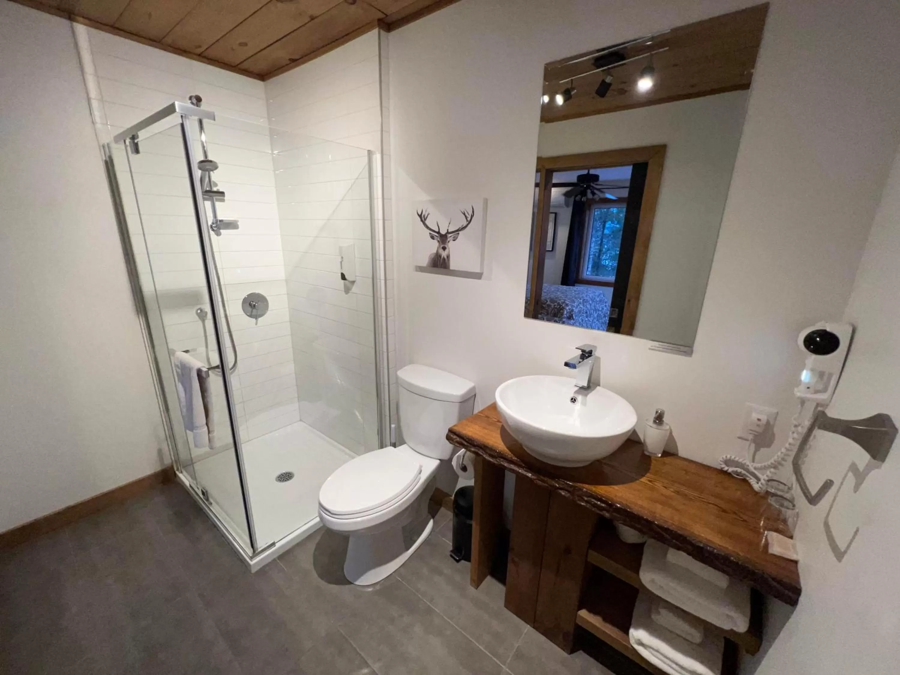 Bathroom in Gîte du Haut des Arbres