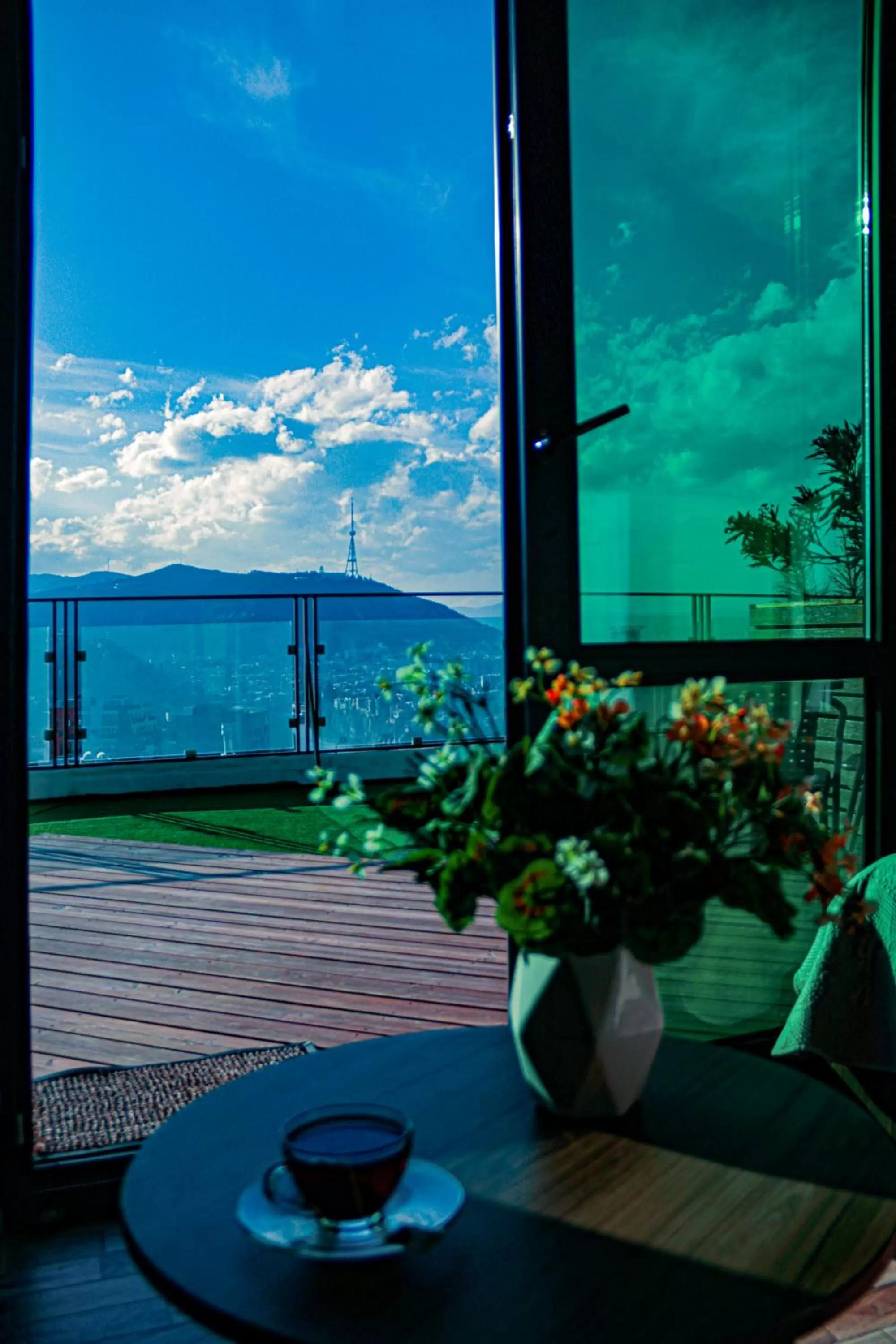 Day in Hotel Grand View in Tbilisi