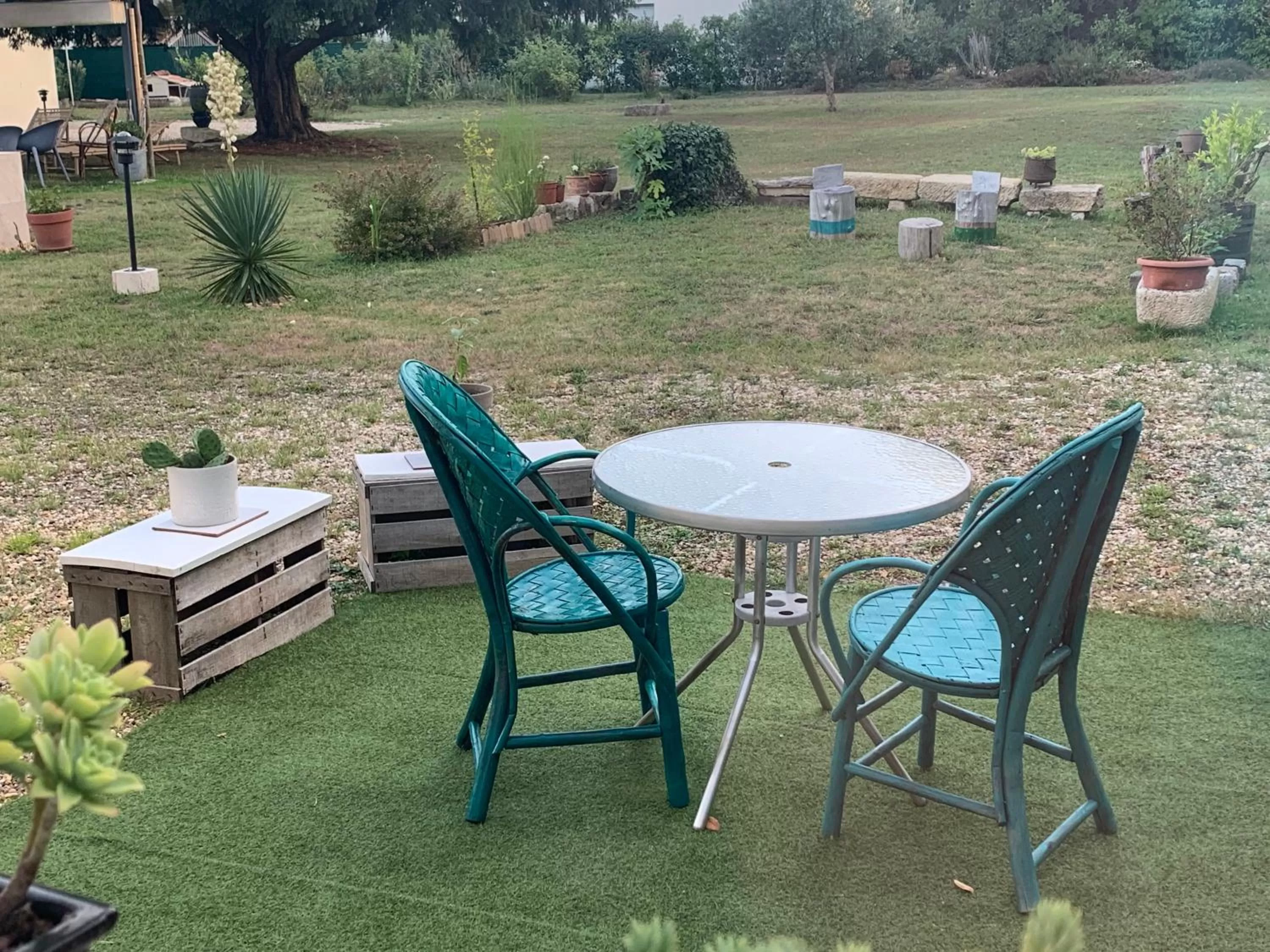 Garden in Suite privative Abella - Aile de maison bourgeoise