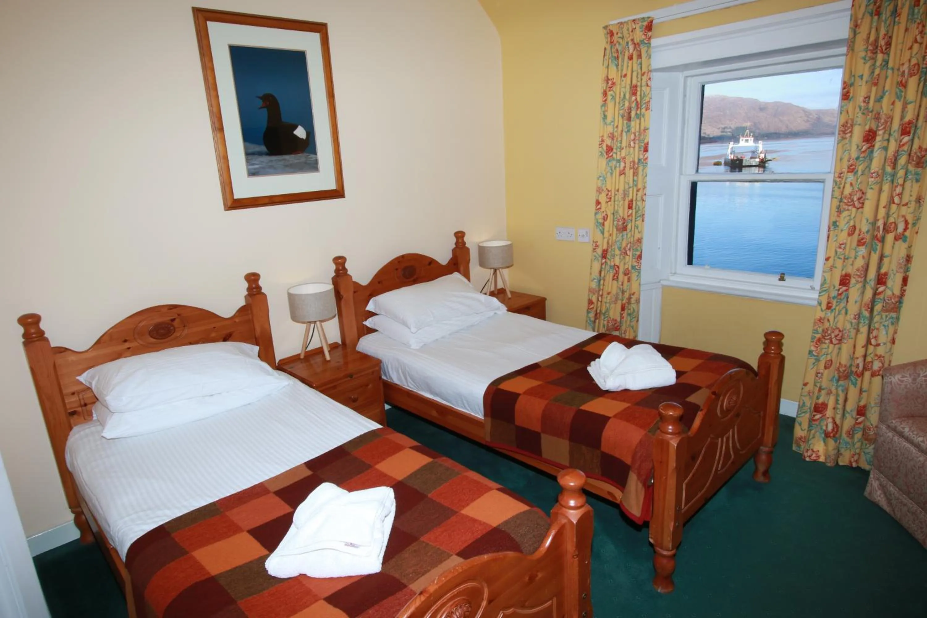 Bedroom, Bed in Inn at Ardgour