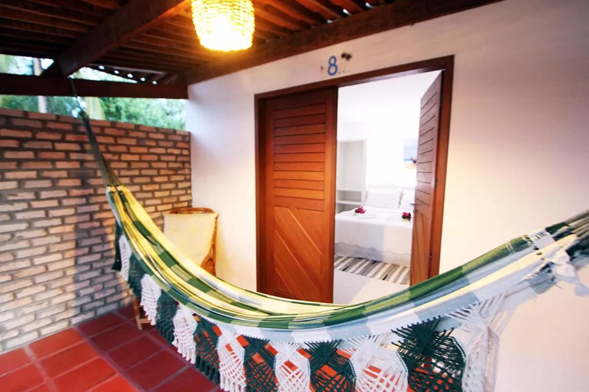Facade/entrance, Patio/Outdoor Area in Pousada Recanto da Praia