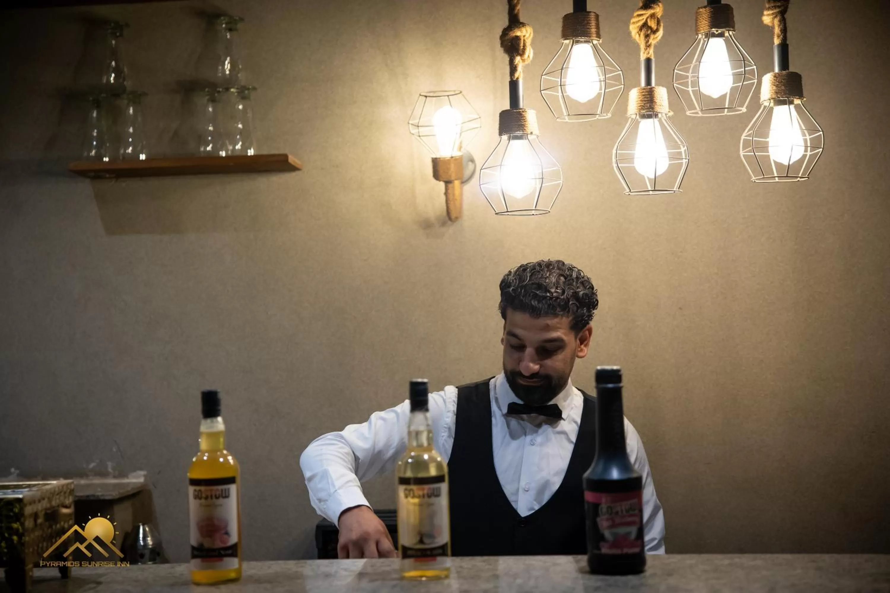 Lounge or bar in Pyramids sunrise inn