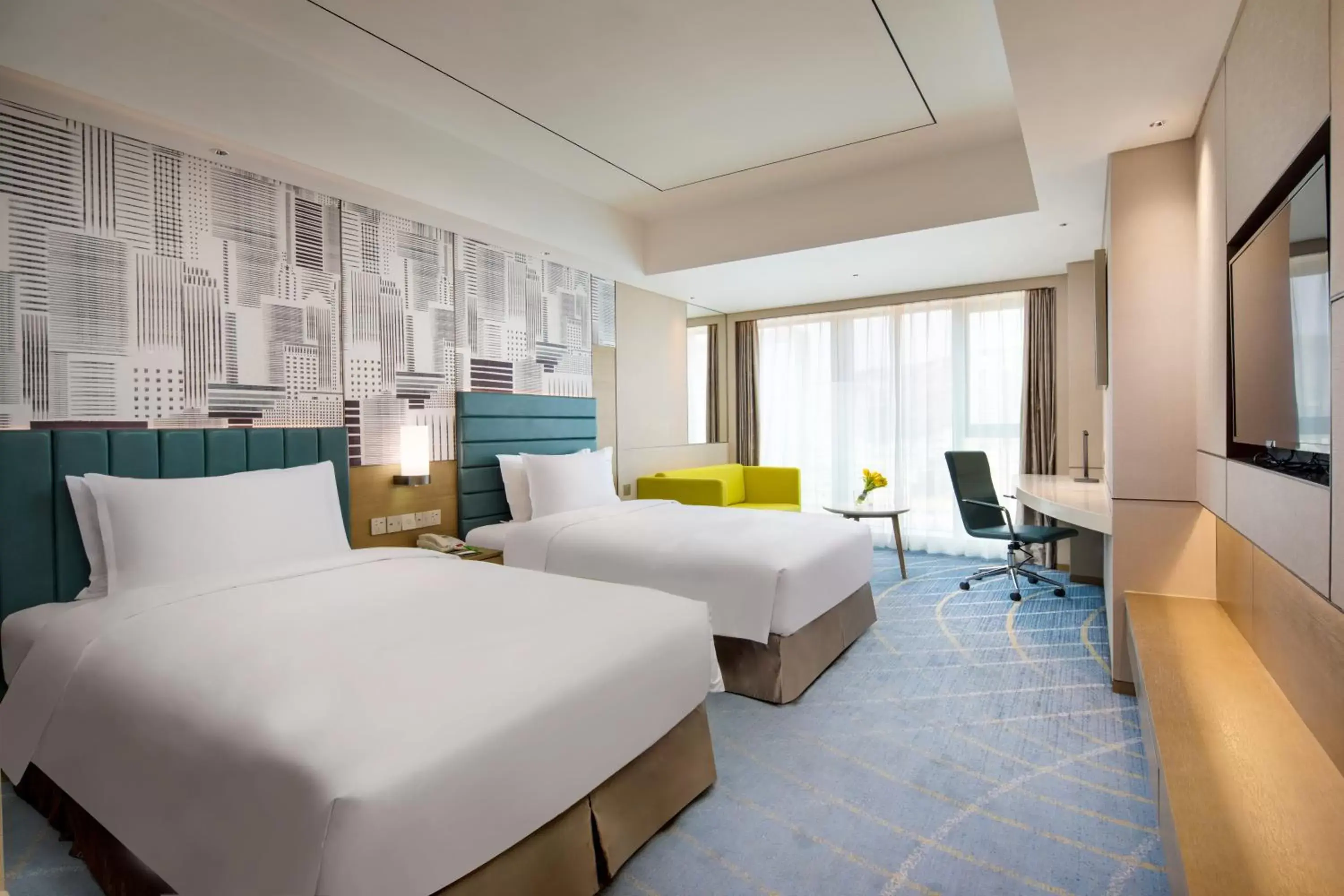 Premium Twin Room in Holiday Inn & Suites Lanzhou Center, an IHG Hotel Premium Twin Room in Holiday Inn & Suites Lanzhou Center, an IHG Hotel
