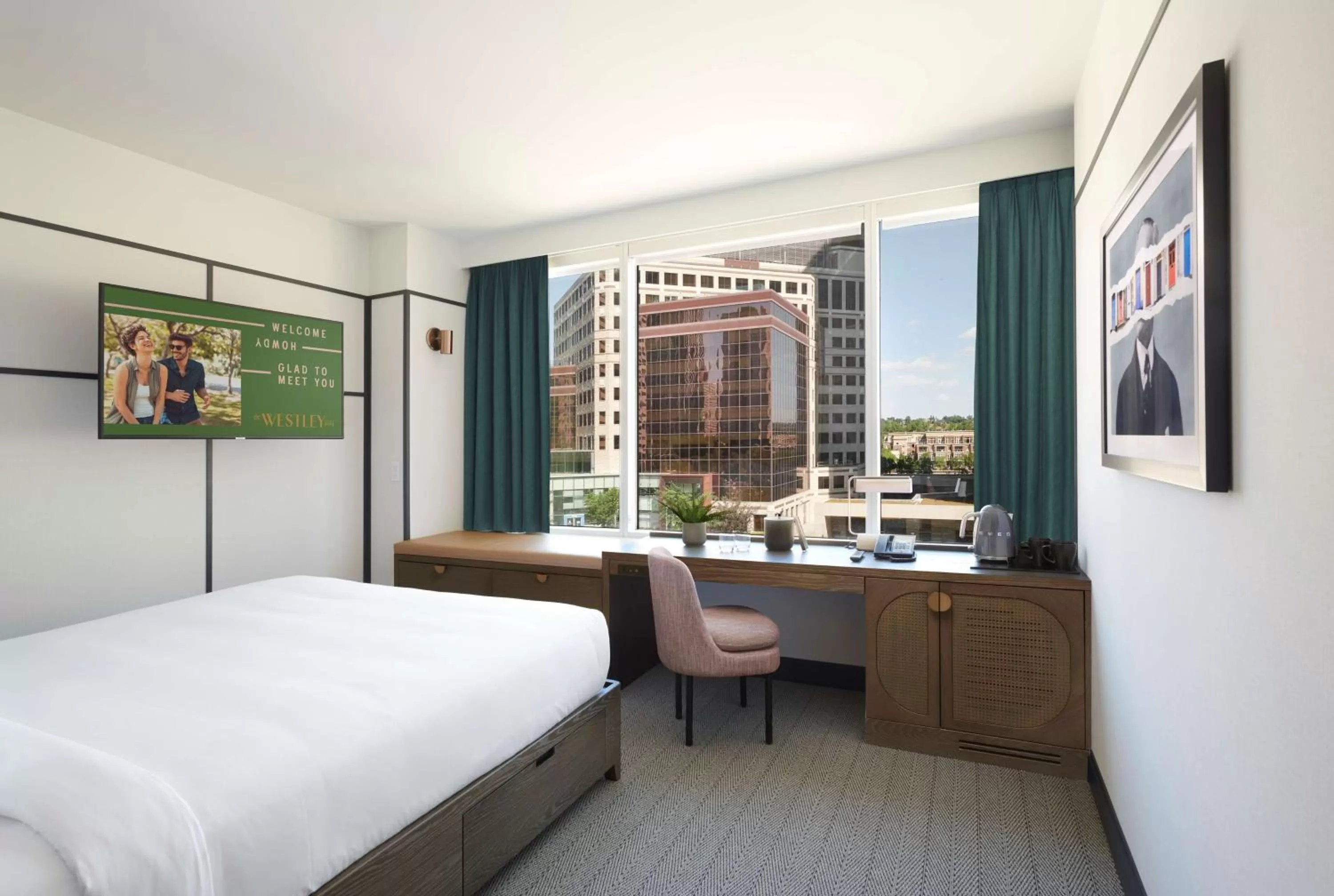 Bedroom, Bed in The Westley Calgary Downtown, Tapestry Collection By Hilton