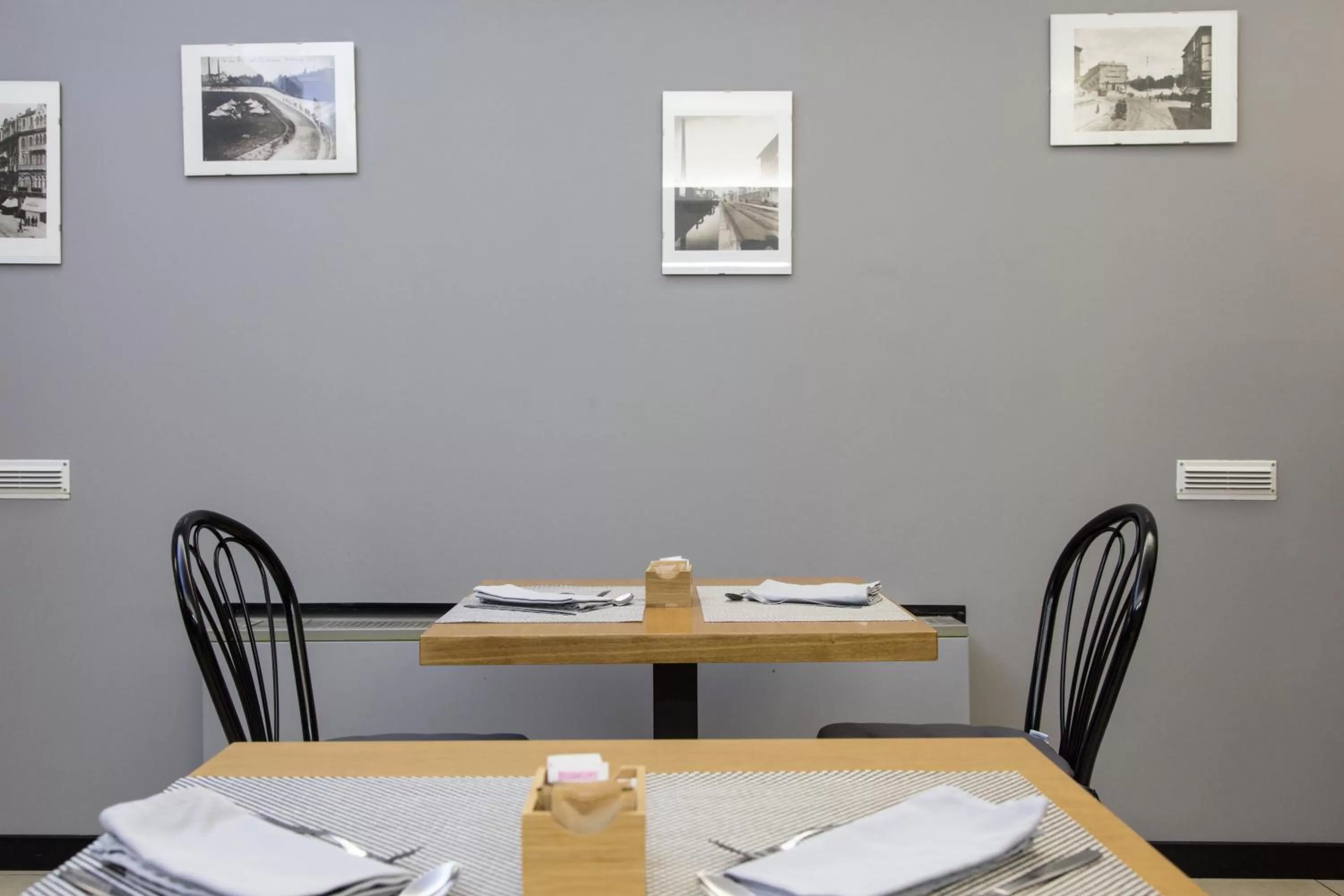 Dining area in Hotel Berlino