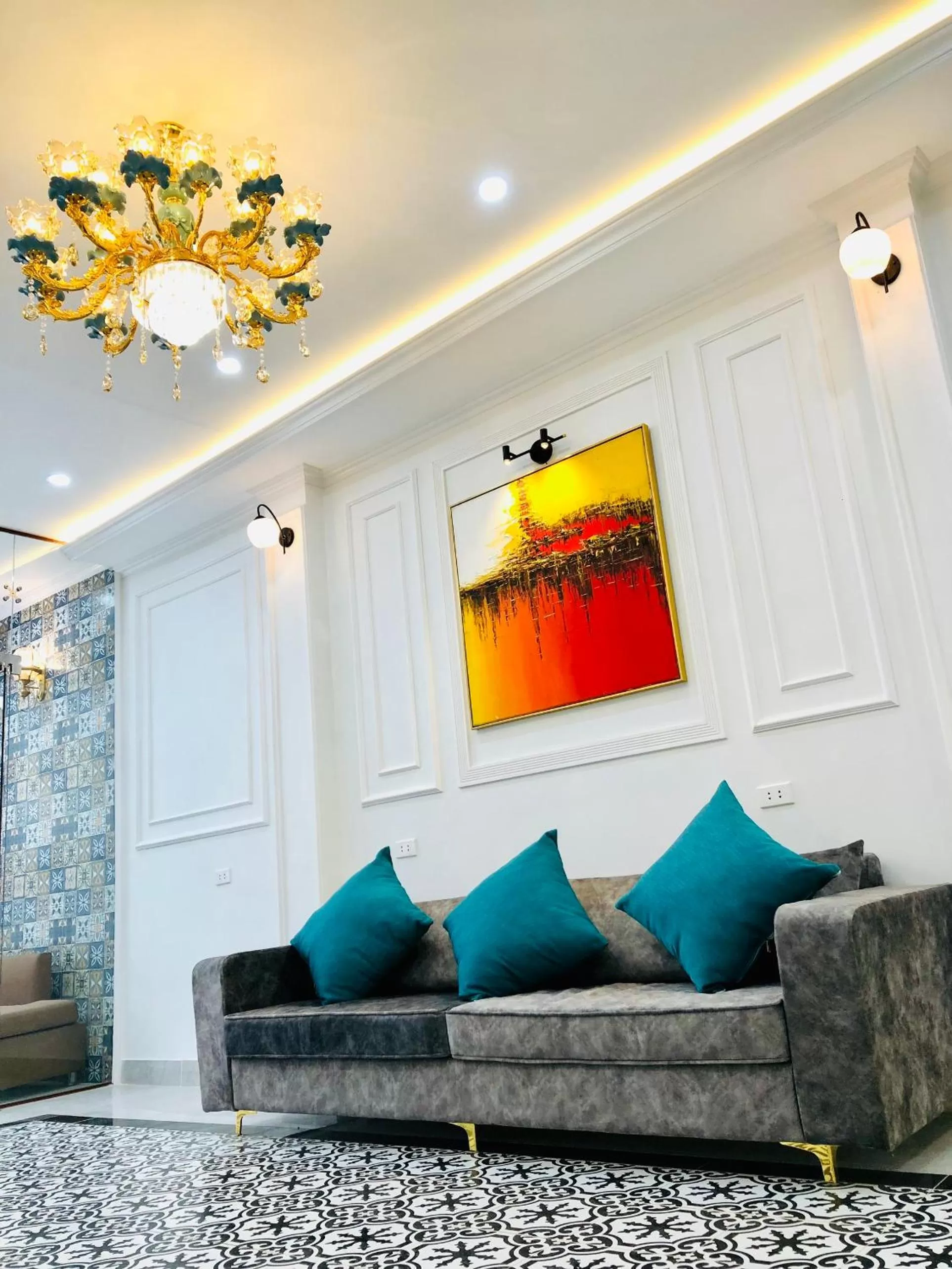 Communal lounge/ TV room in Hanoi Sisters Boutique Hotel & Spa & Travel