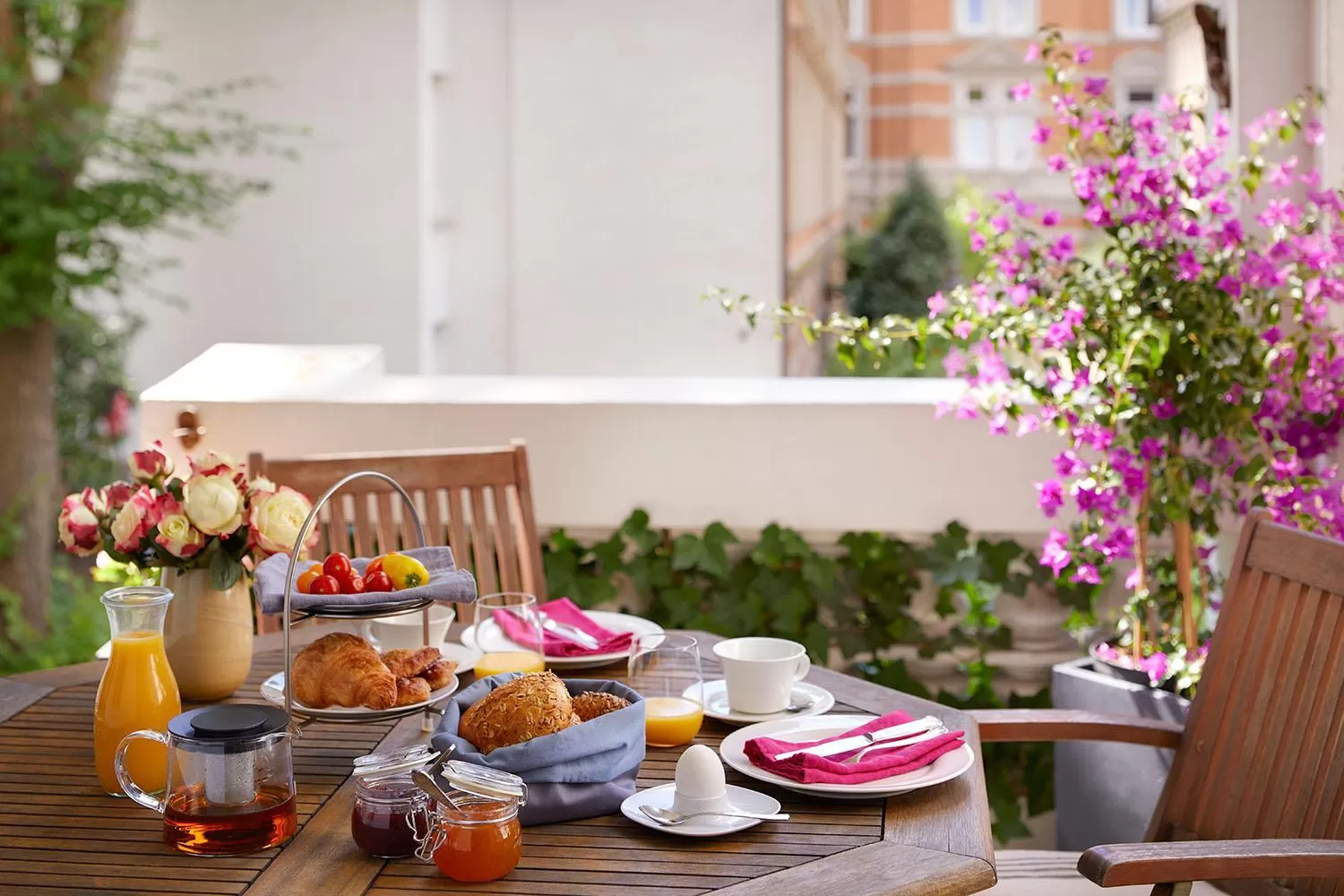 Food and drinks in Hotel am Museum