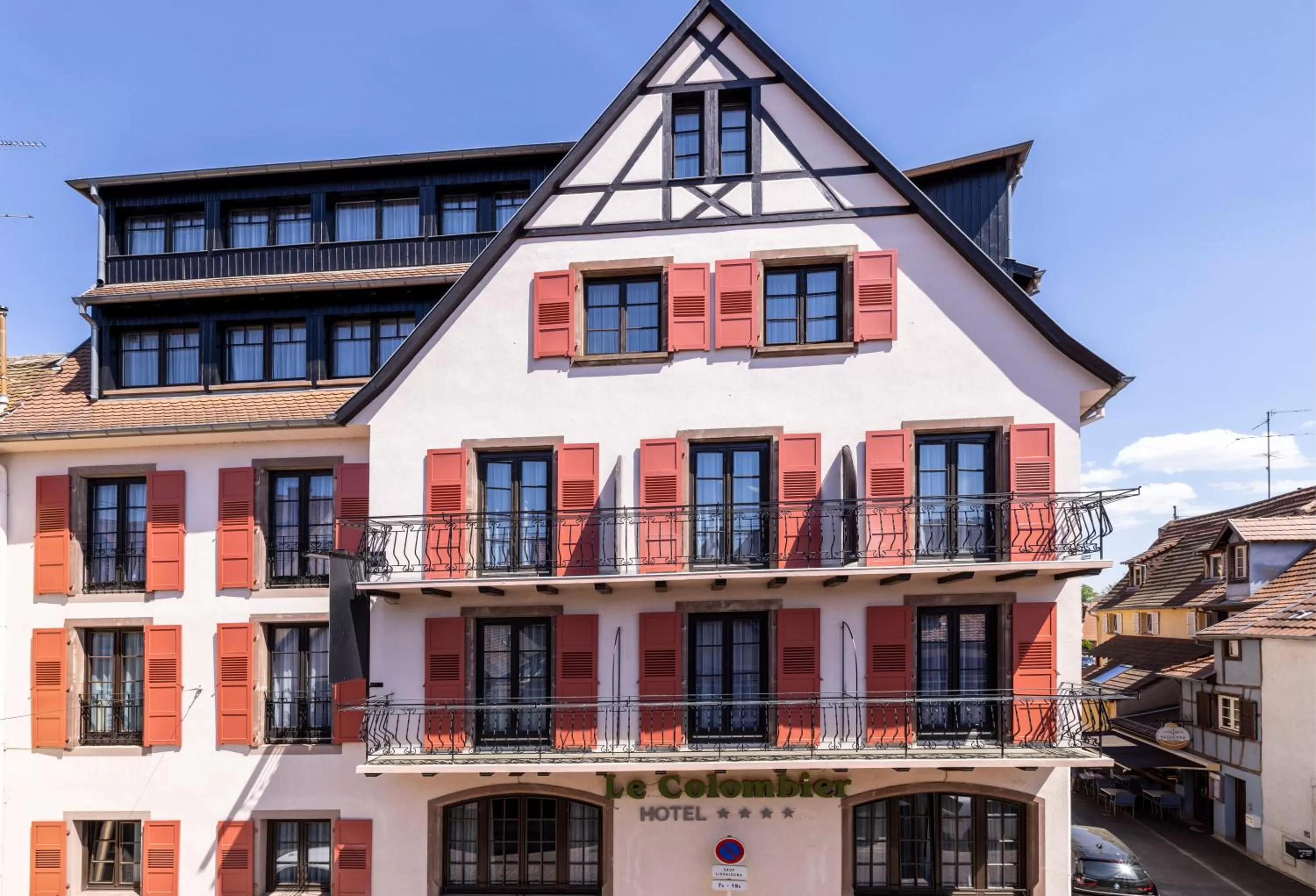 Property building in Hotel Le Colombier