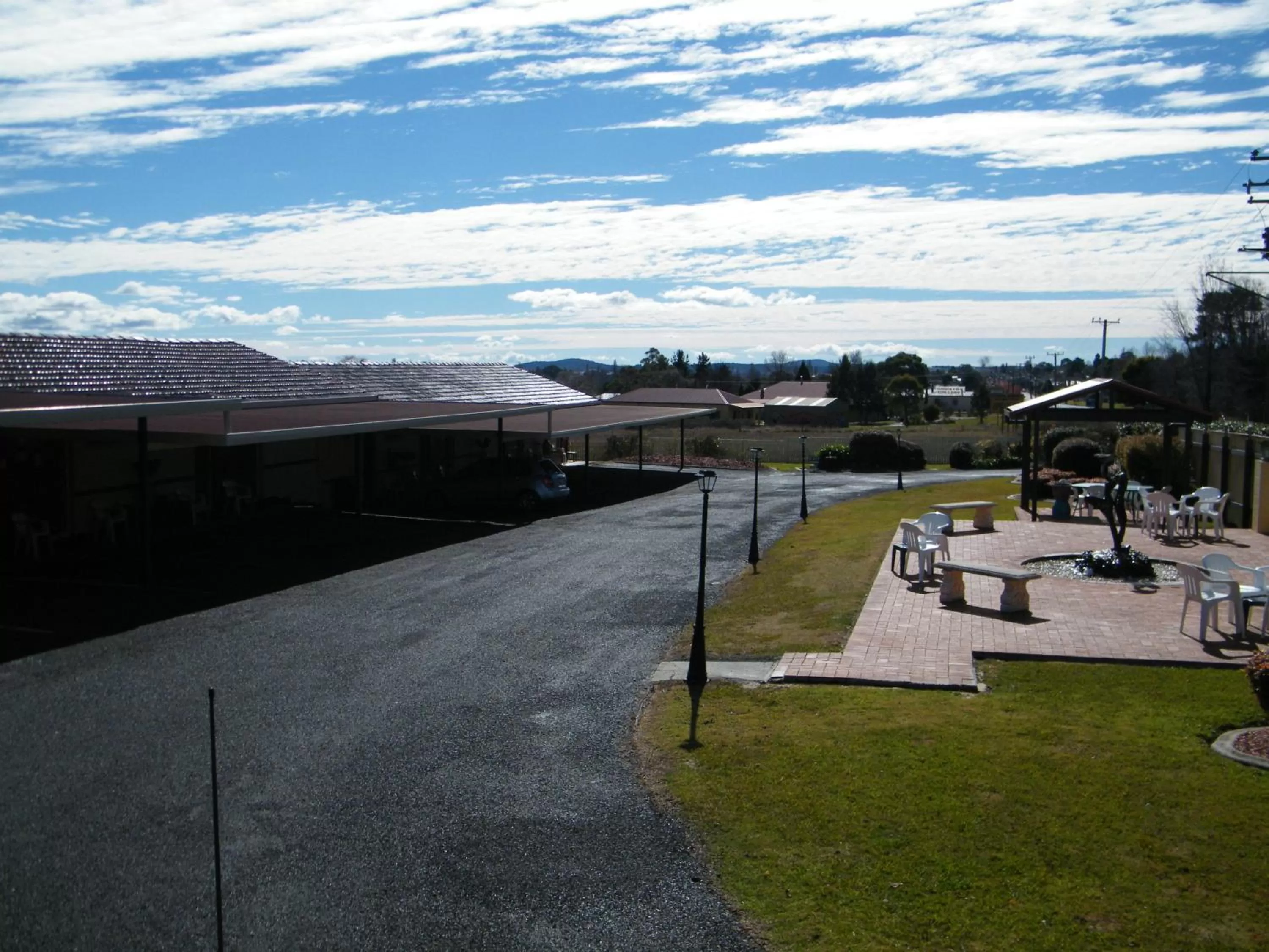 Garden in Clansman Motel