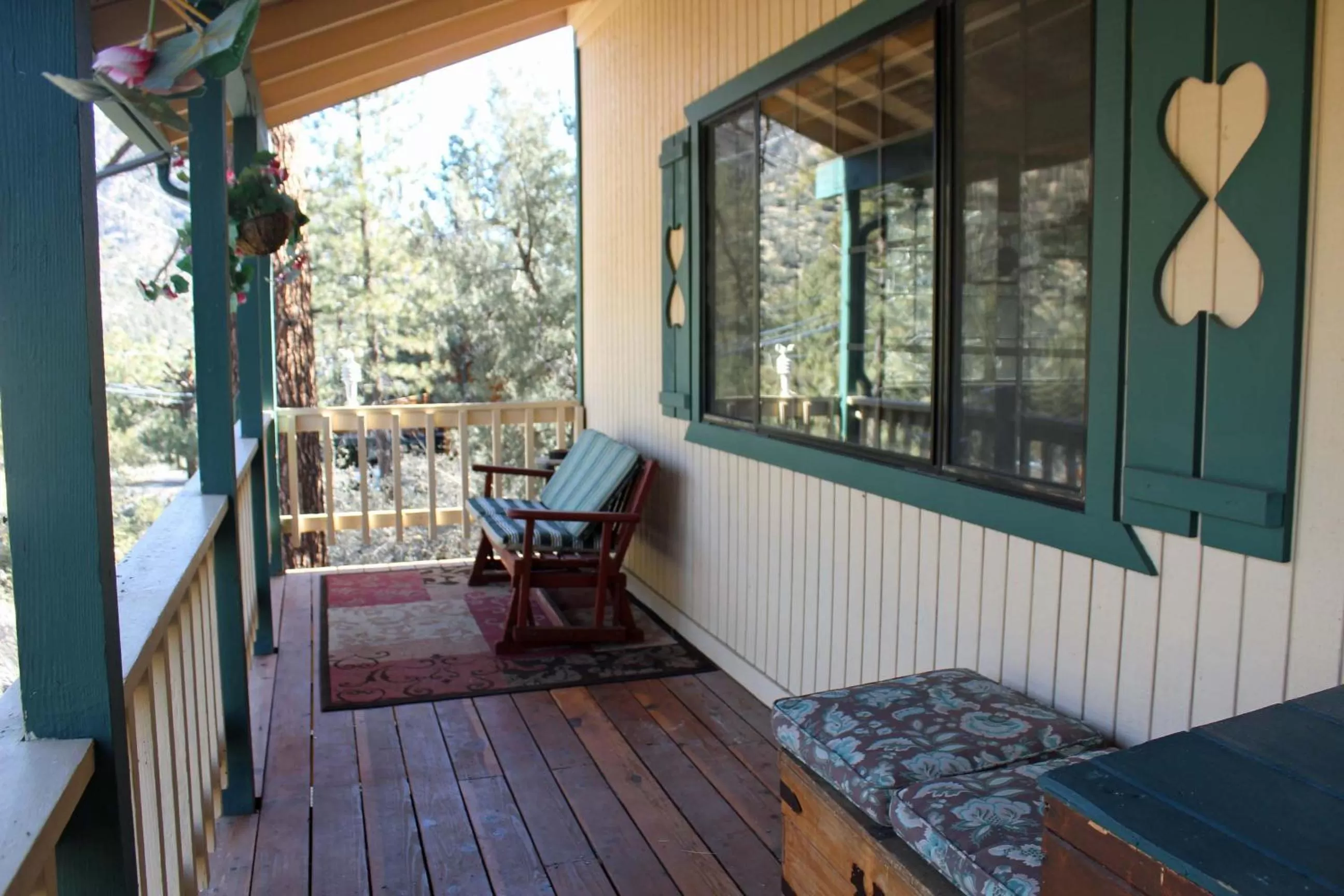 Patio in The Old Bear BnB