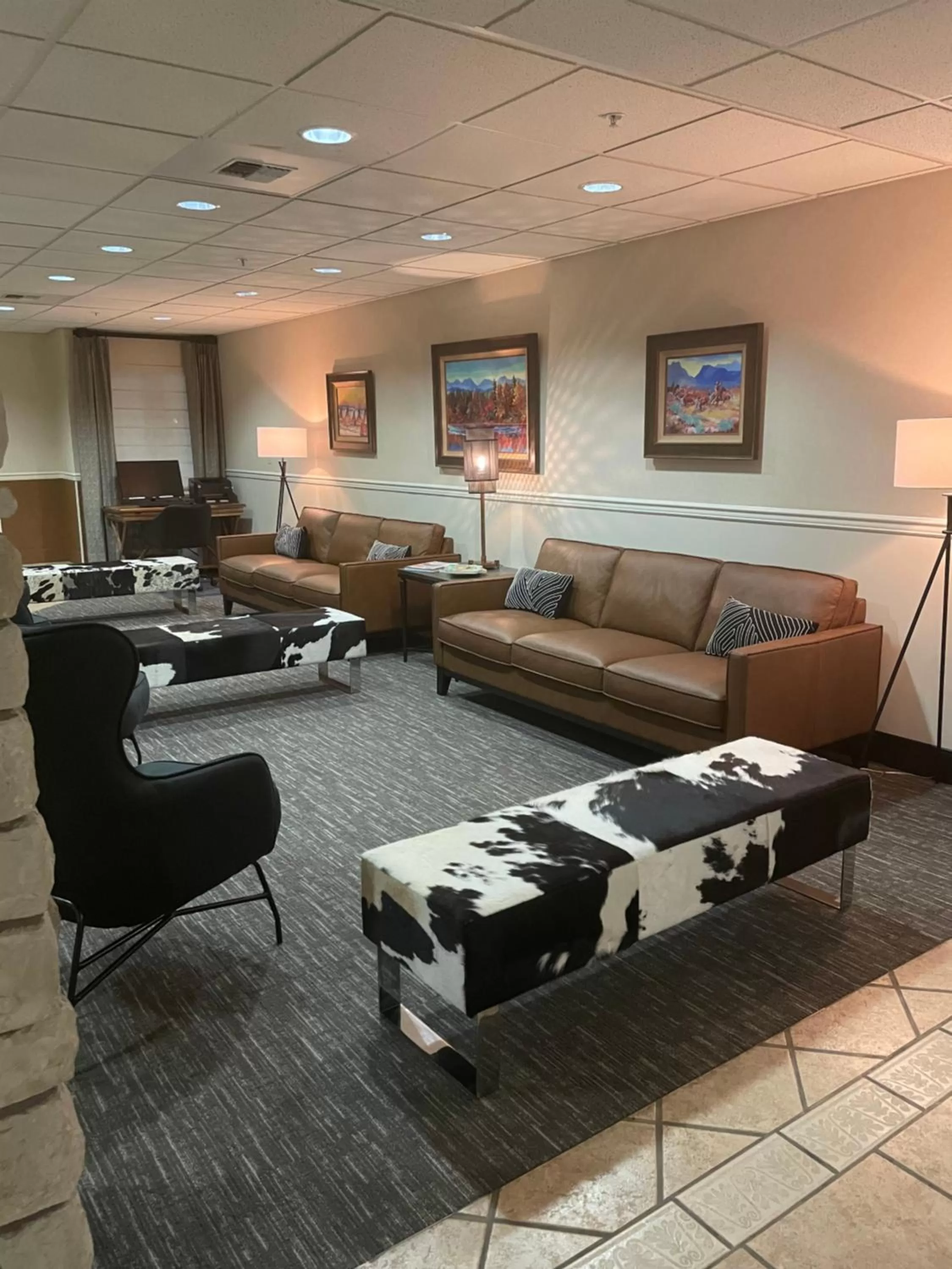 Lobby or reception in Boothill Inn and Suites