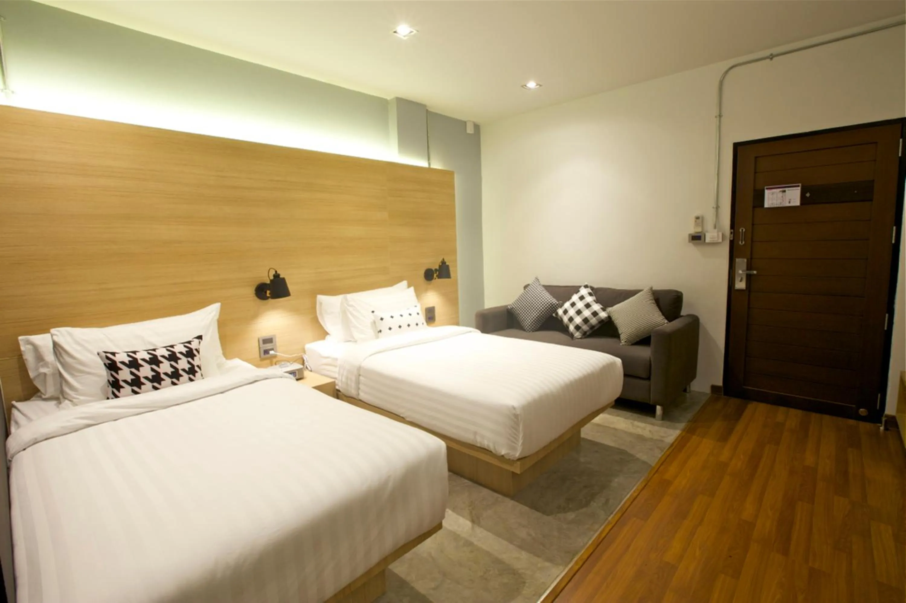 Bedroom, Bed in The Plug Hotel