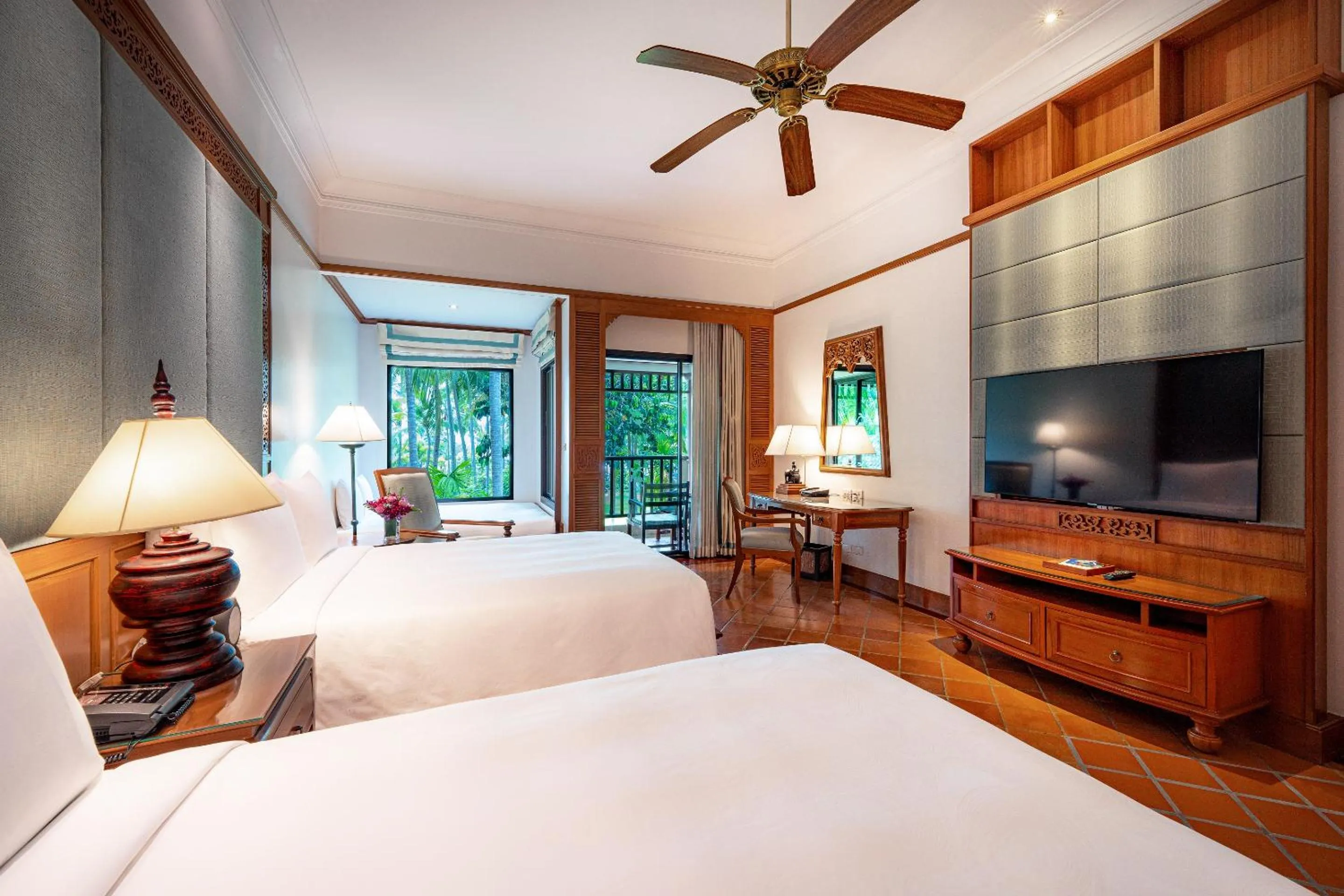 Bed in JW Marriott Phuket Resort and Spa