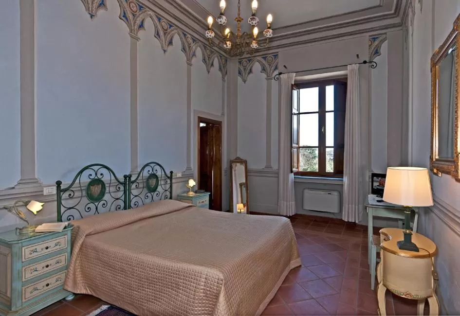 Bedroom, Bed in Hotel Villa Cheli