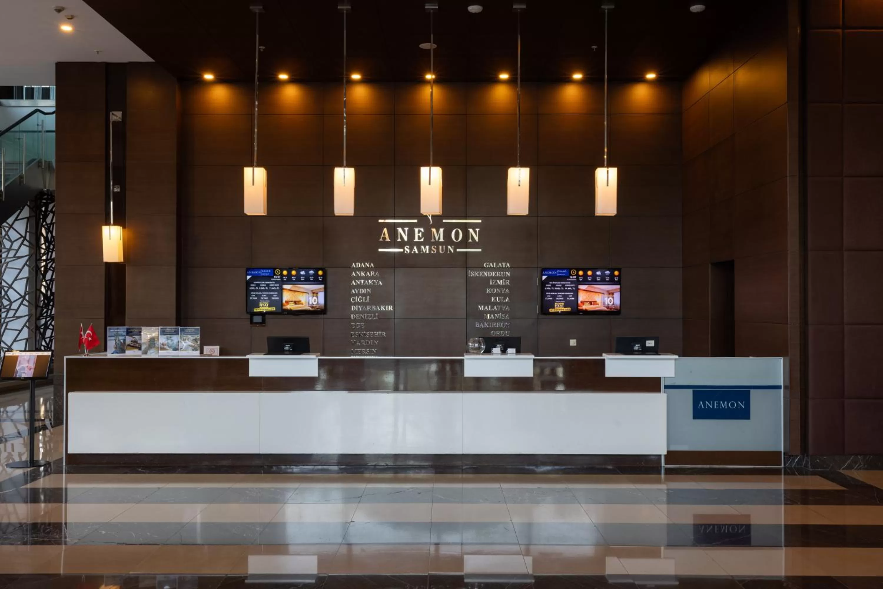 Lobby or reception in Anemon Grand Samsun Otel