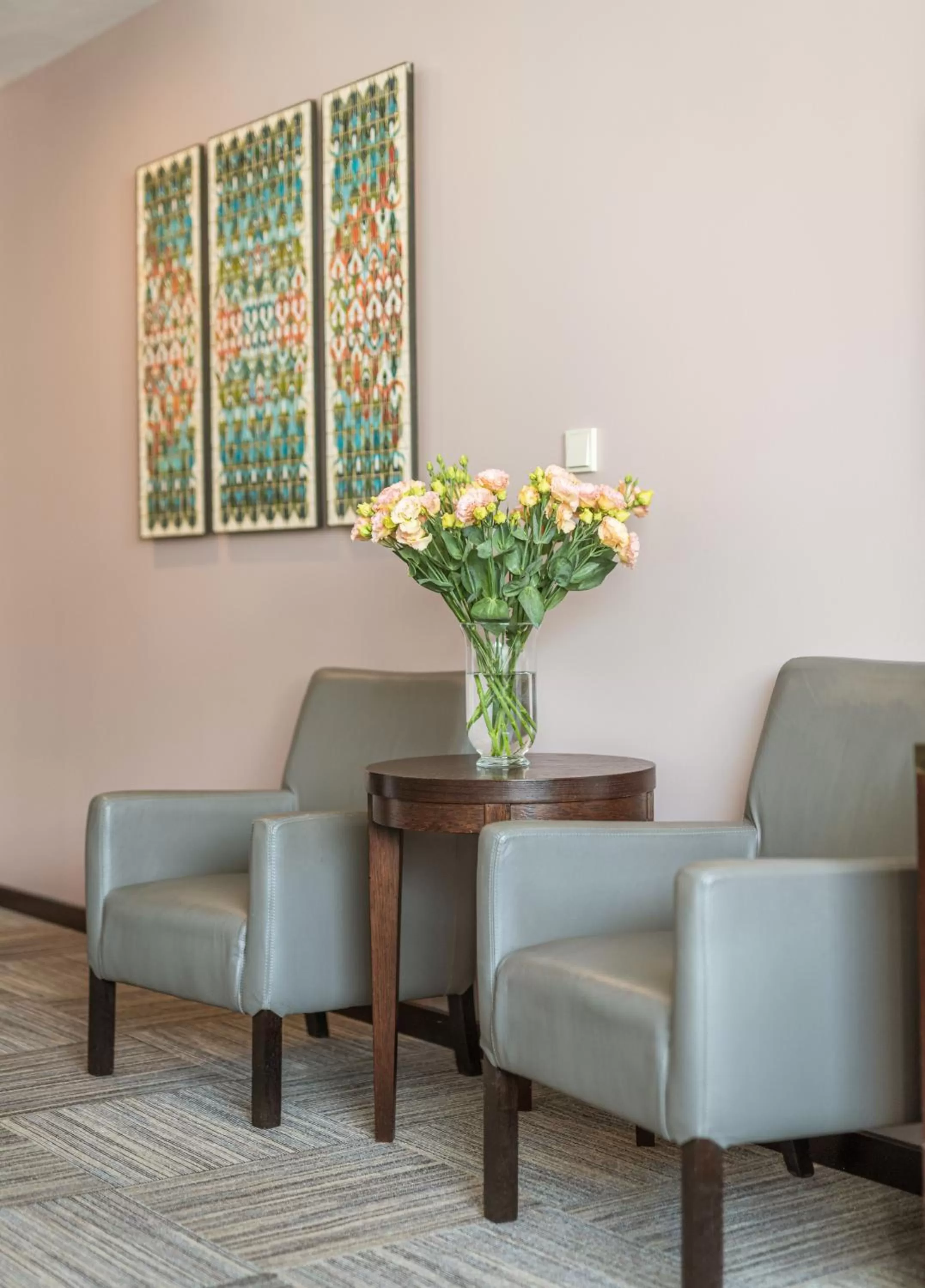 Seating area in Europeum Hotel