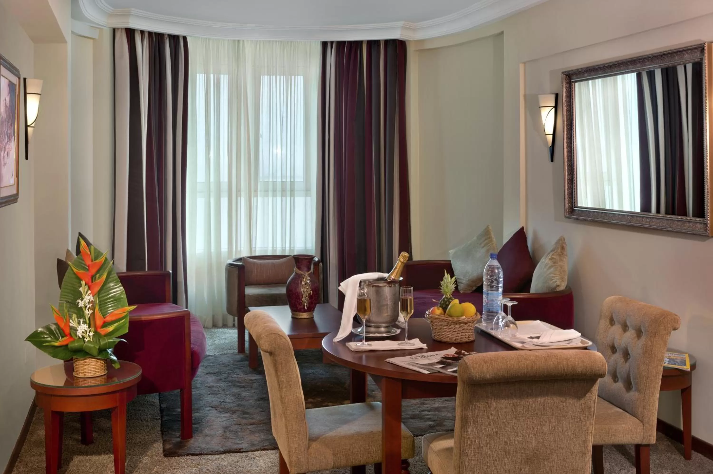 Living room in Azalaï Hôtel Cotonou