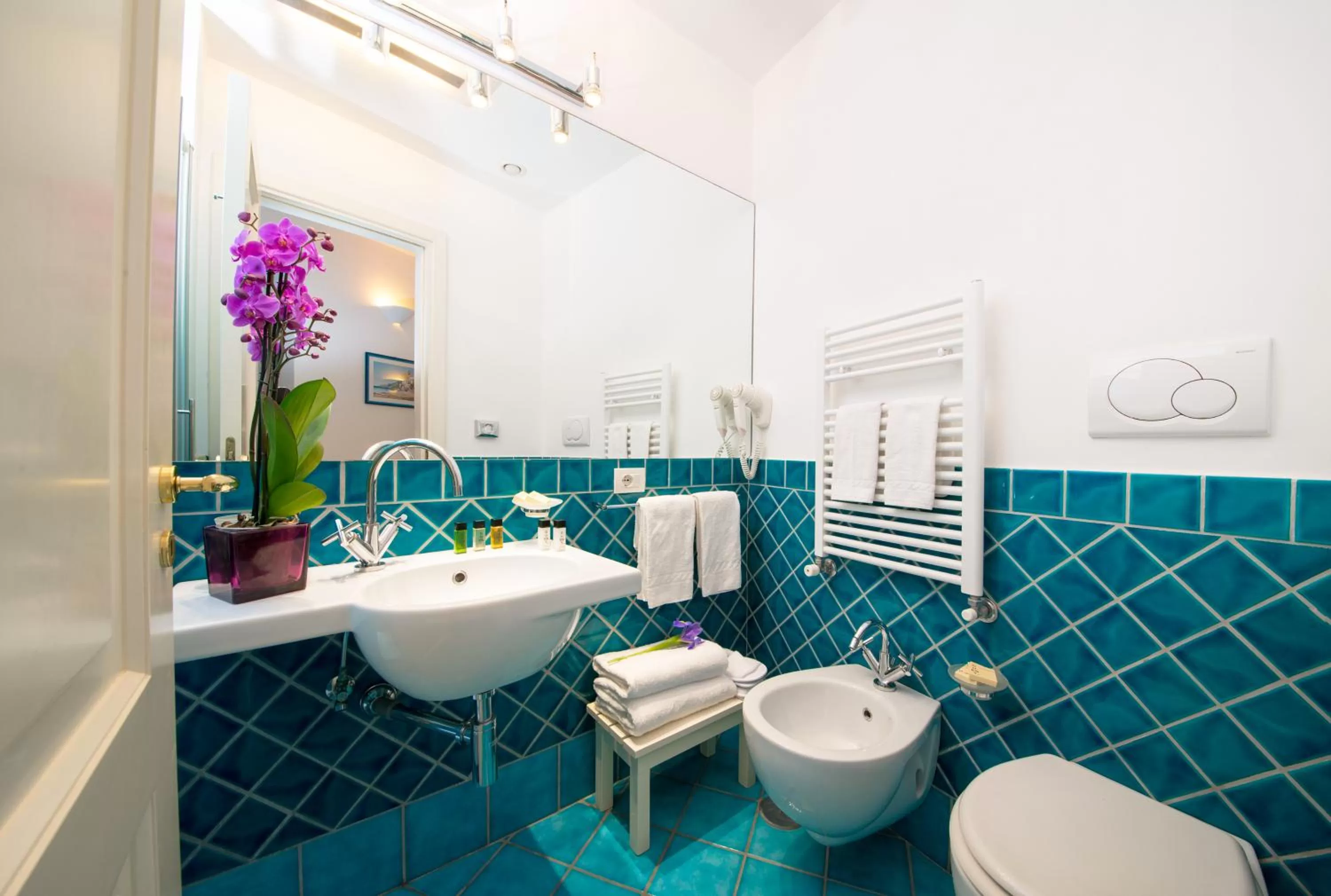 Shower in Residenza Pansa B&B