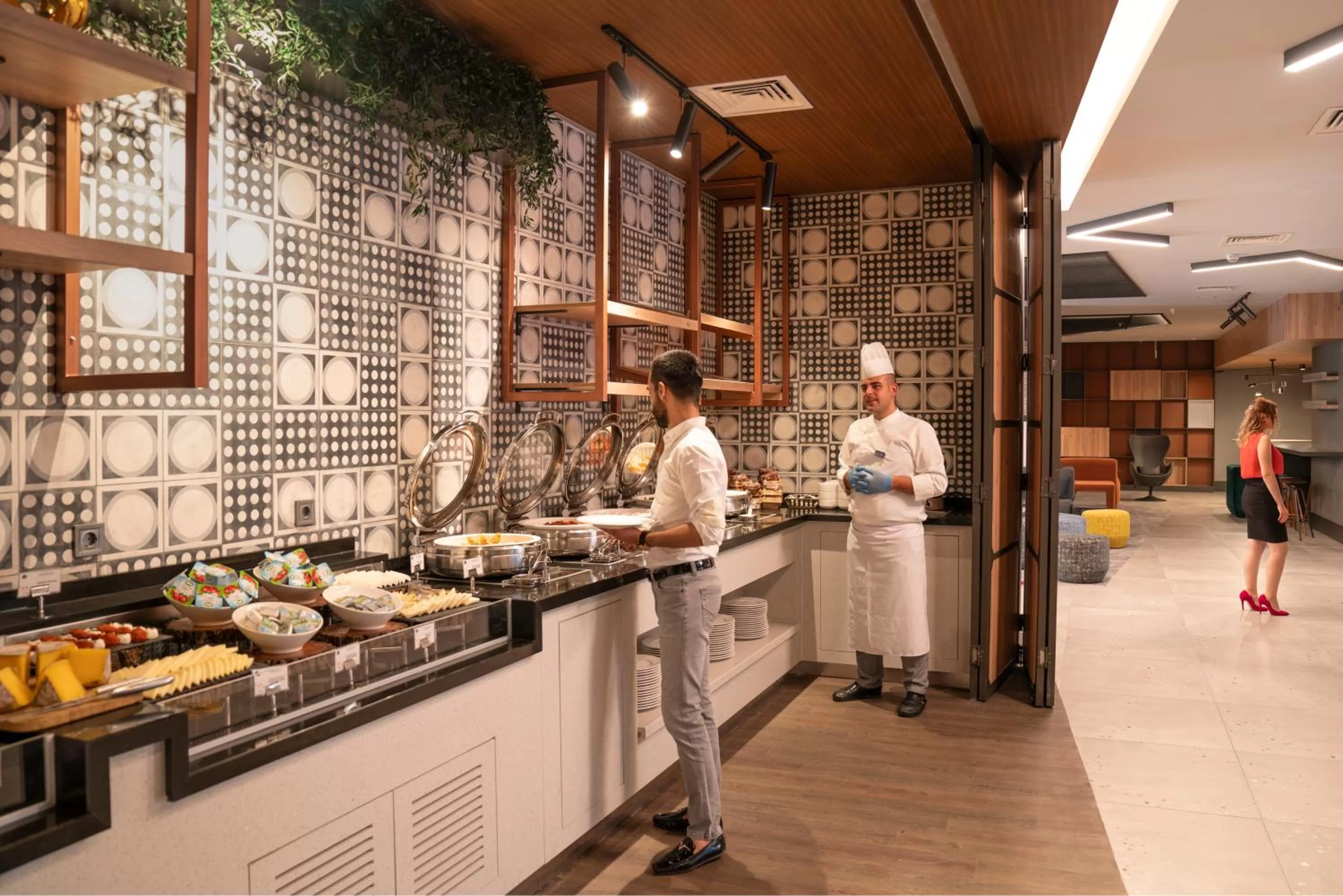 Buffet breakfast in Novotel Gaziantep