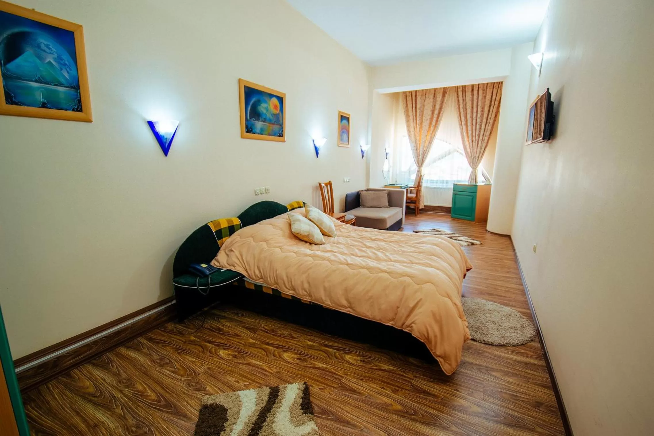 Bed in Hotel Kristal Palas