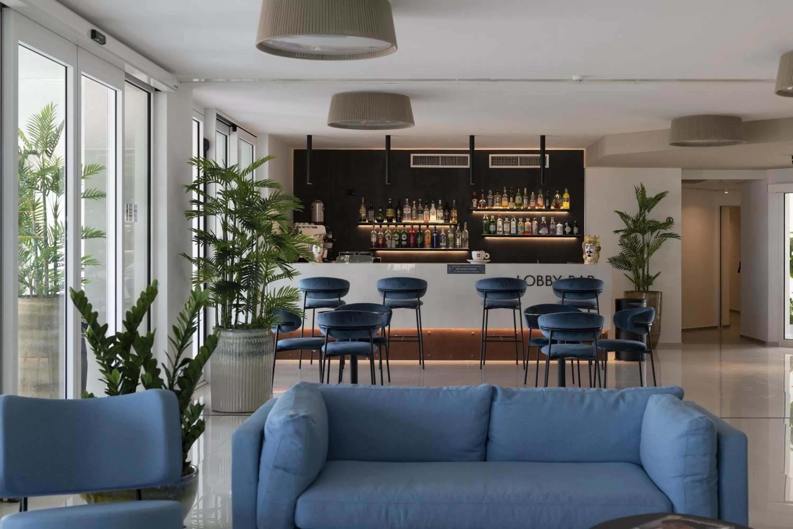 Lobby or reception in Resort La Battigia Beach & Spa