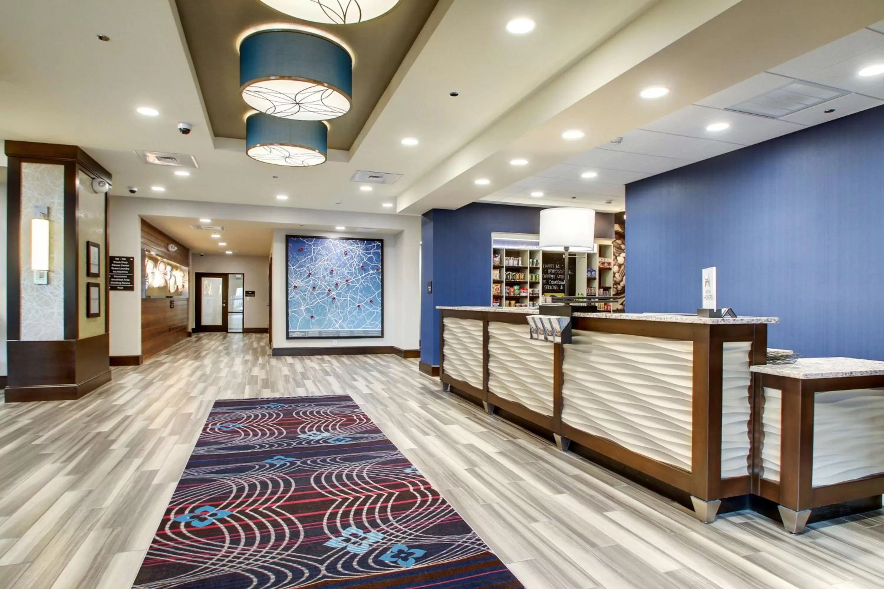 Lobby or reception in Hampton Inn & Suites Greenville Airport
