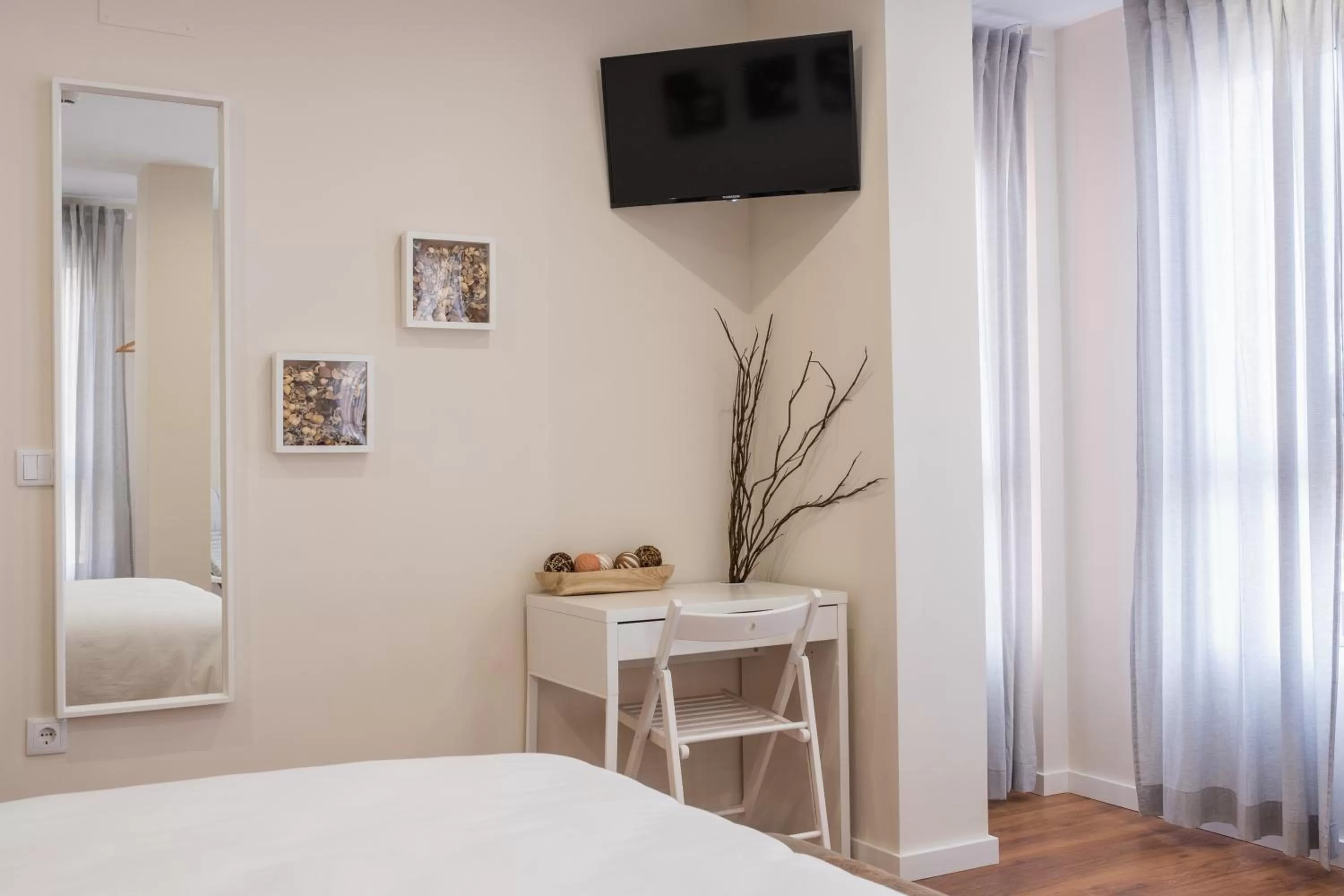 Bed in Hotel Bienvenidos Rooms Xàtiva