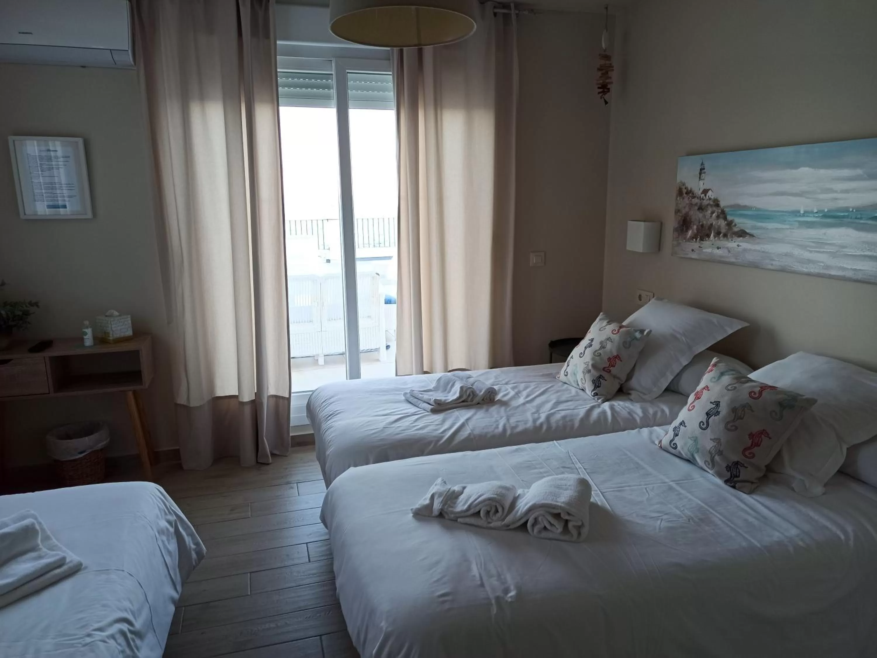 Bed in Punta Carnero Hostal singular