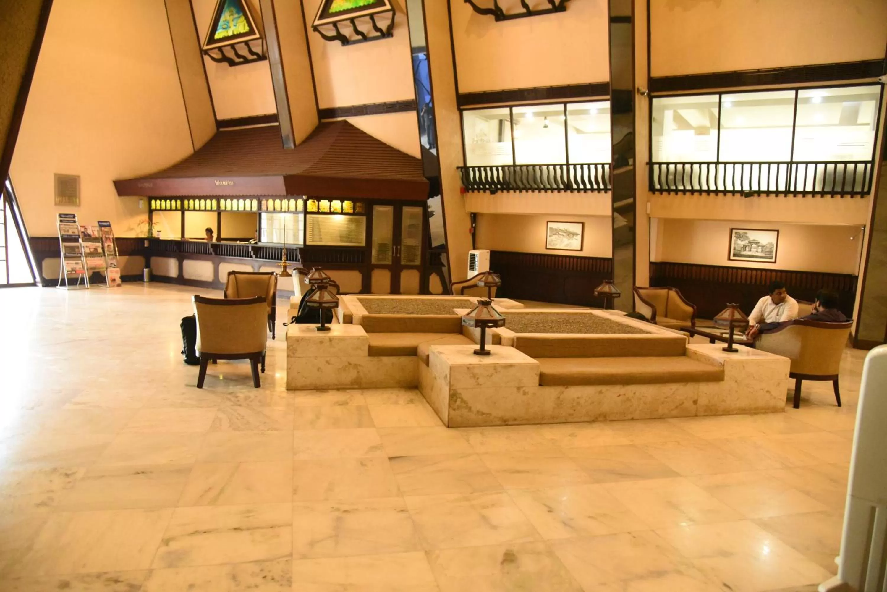 Lobby or reception in Manuelsons Malabar Palace
