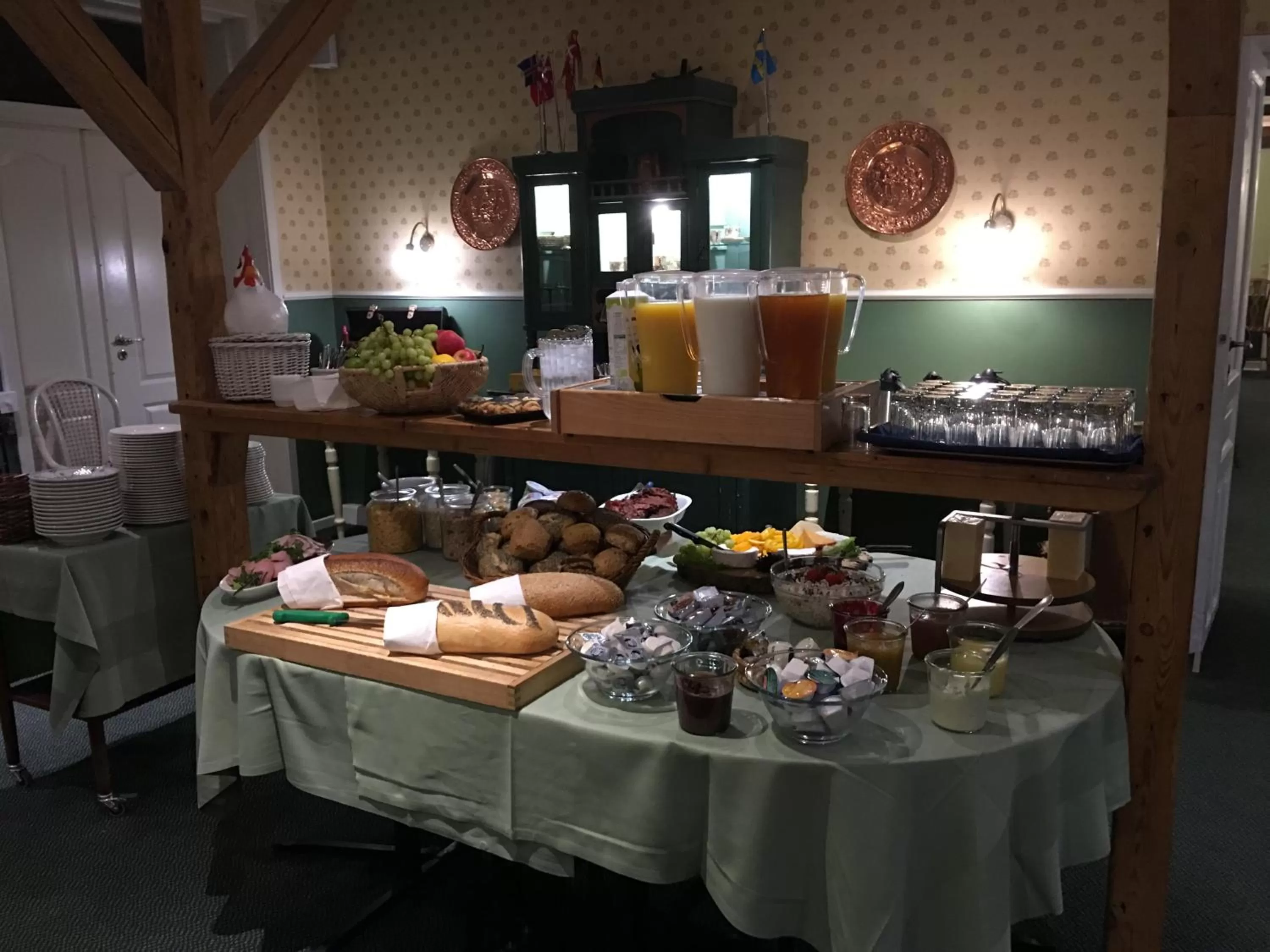 Food and drinks in Bromølle Kro