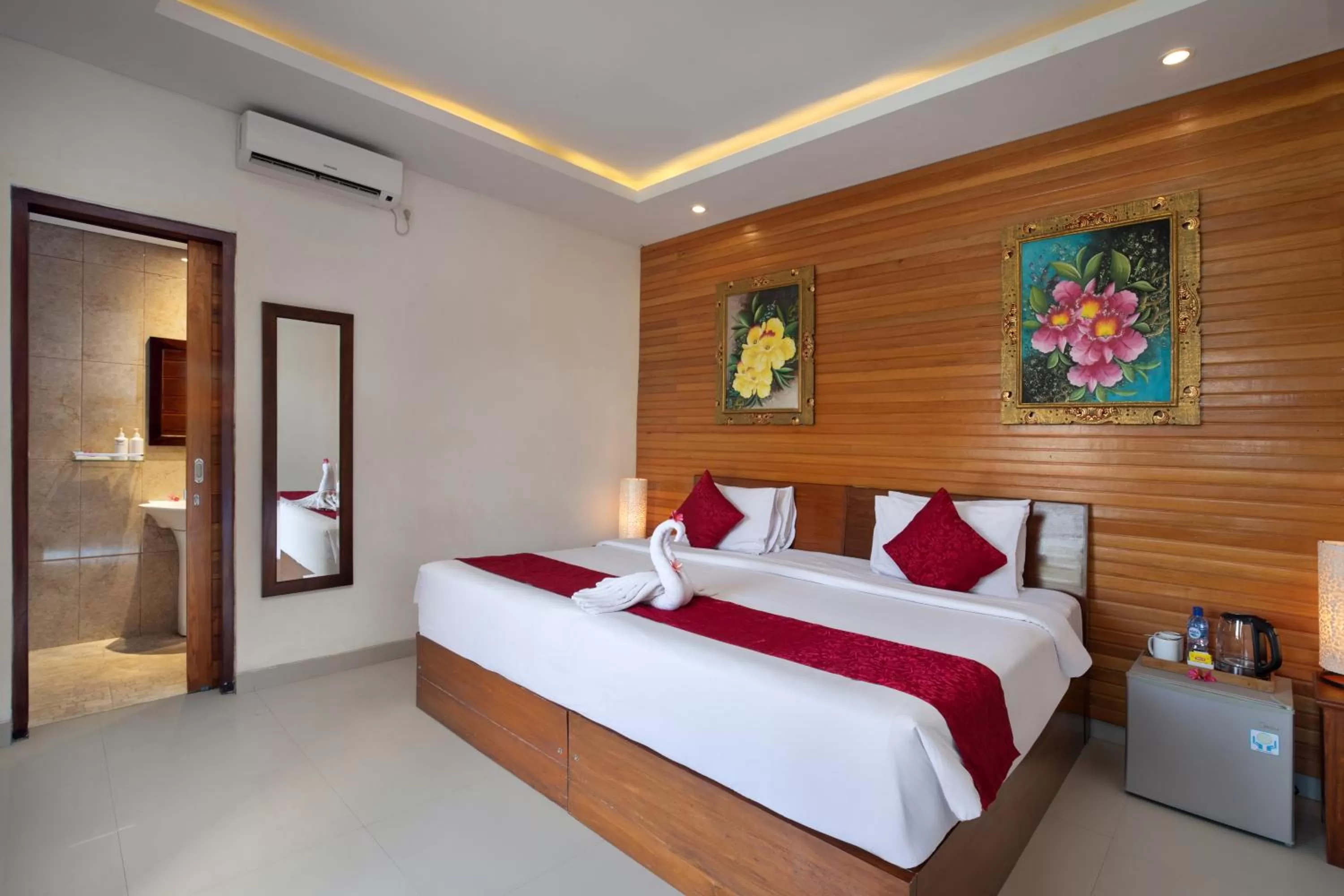Bedroom, Bed in Hotel Arsa Santhi Nusa Penida