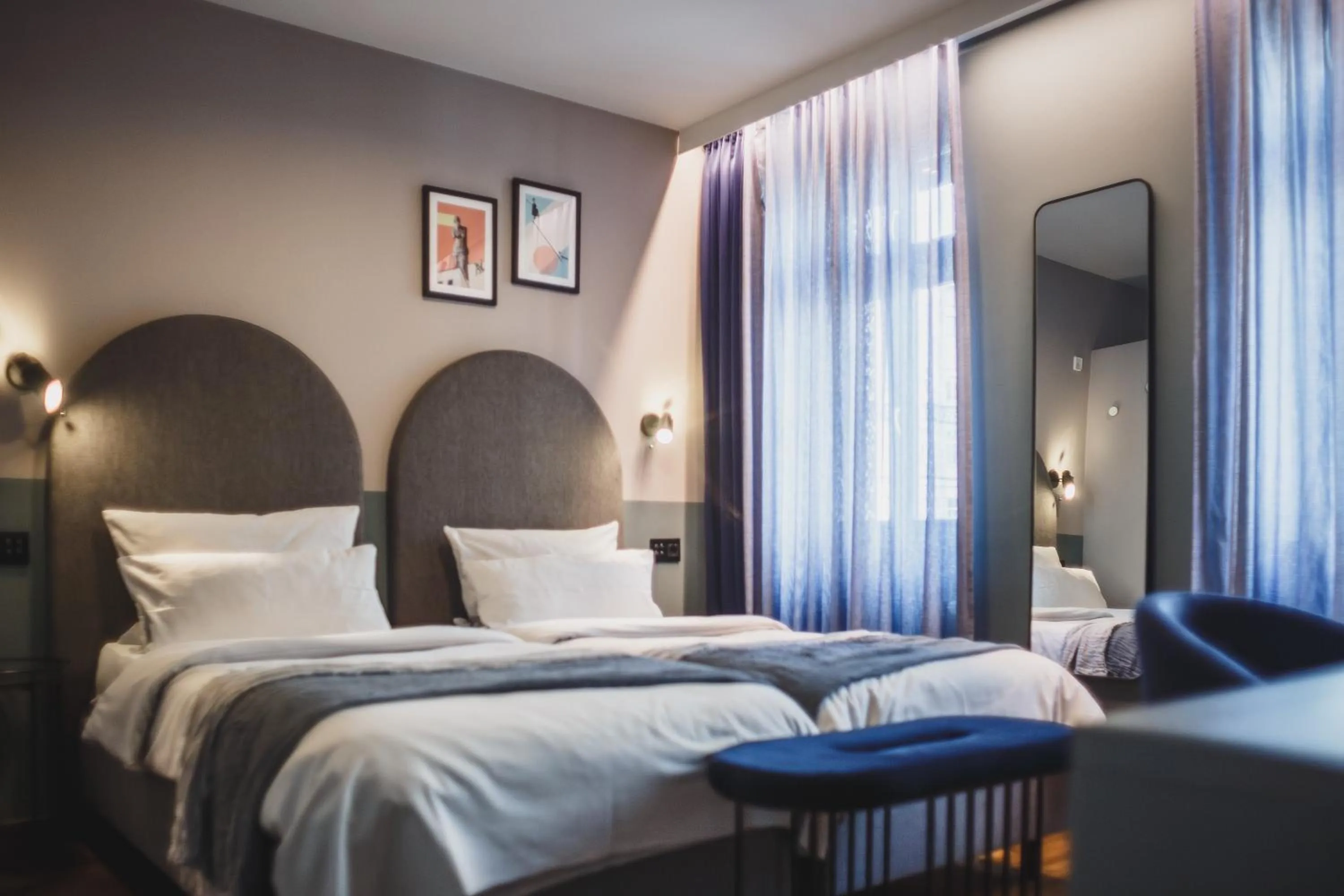 Bed in The Circus Hotel