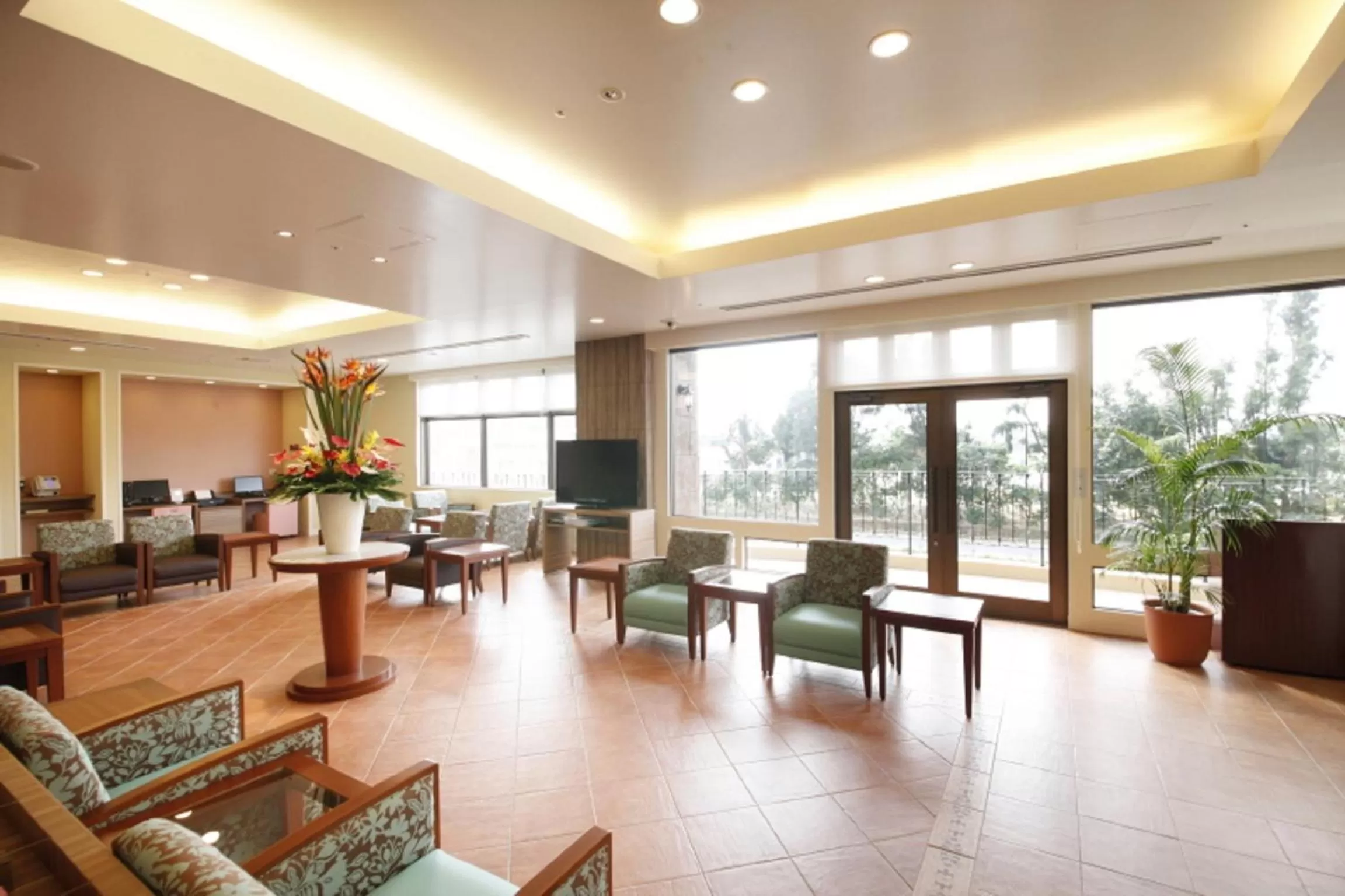 Lobby or reception in Vessel Hotel Campana Okinawa