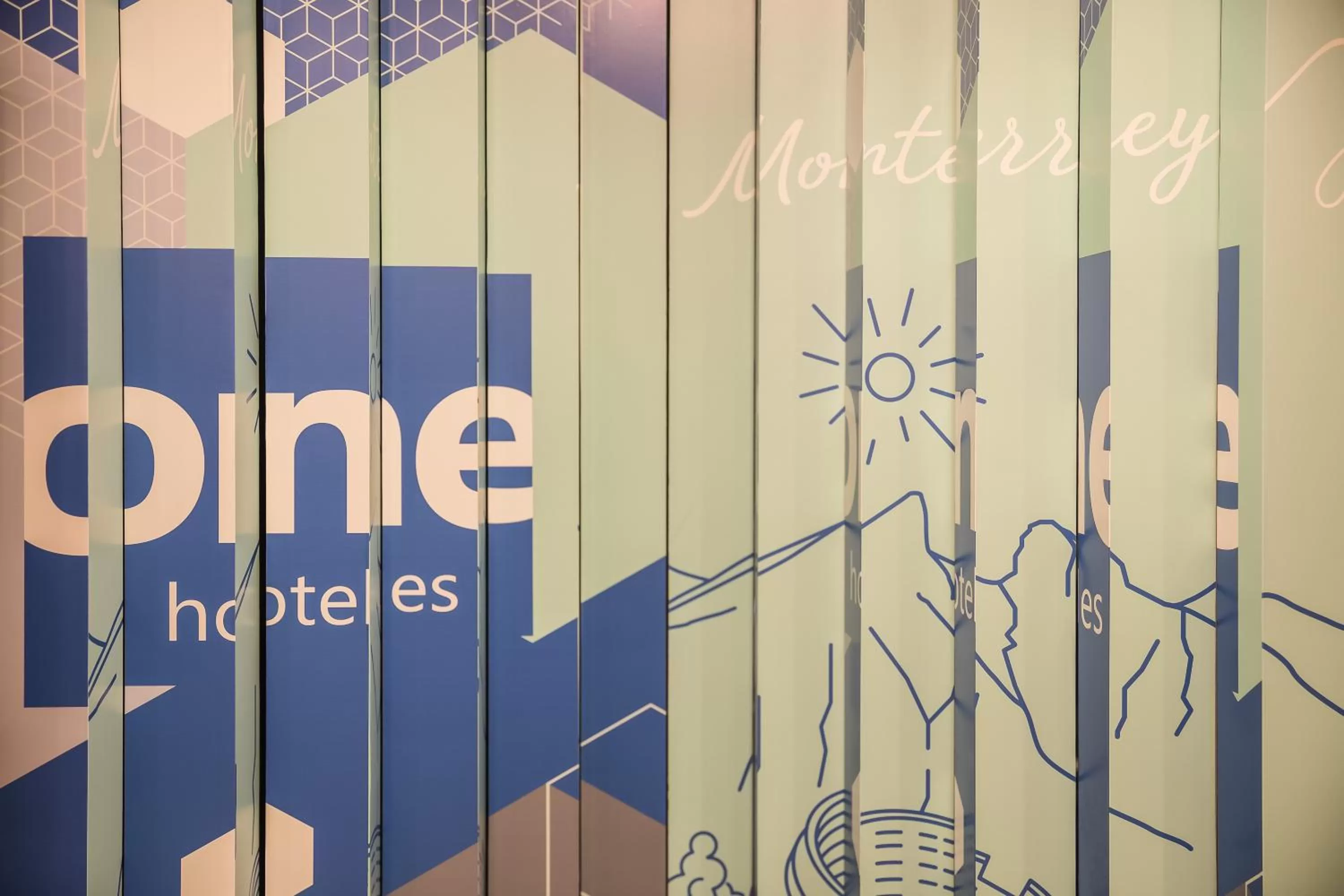 Decorative detail in One Monterrey Tecnologico