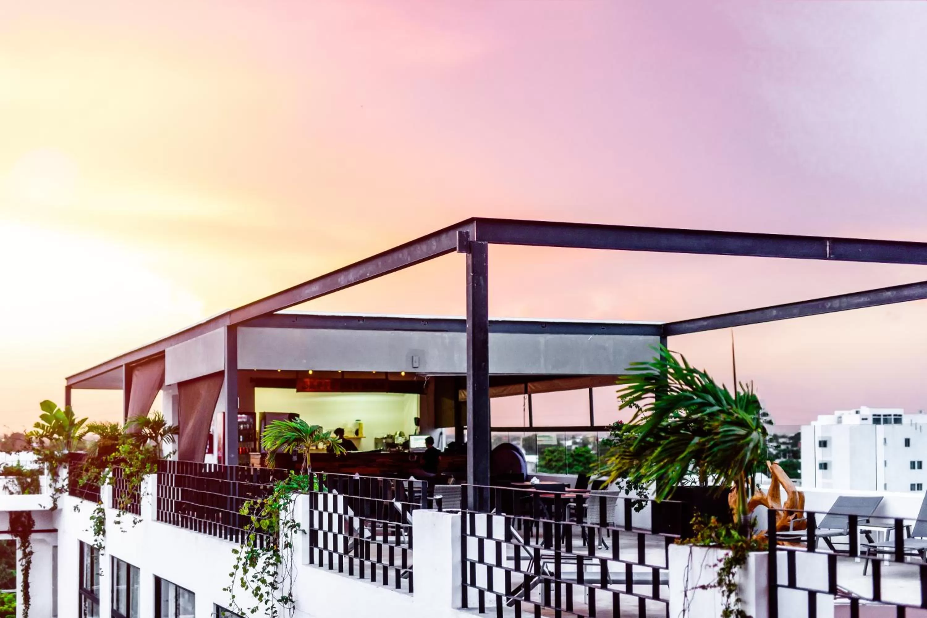 Property building in Hotel 52 Playa del Carmen