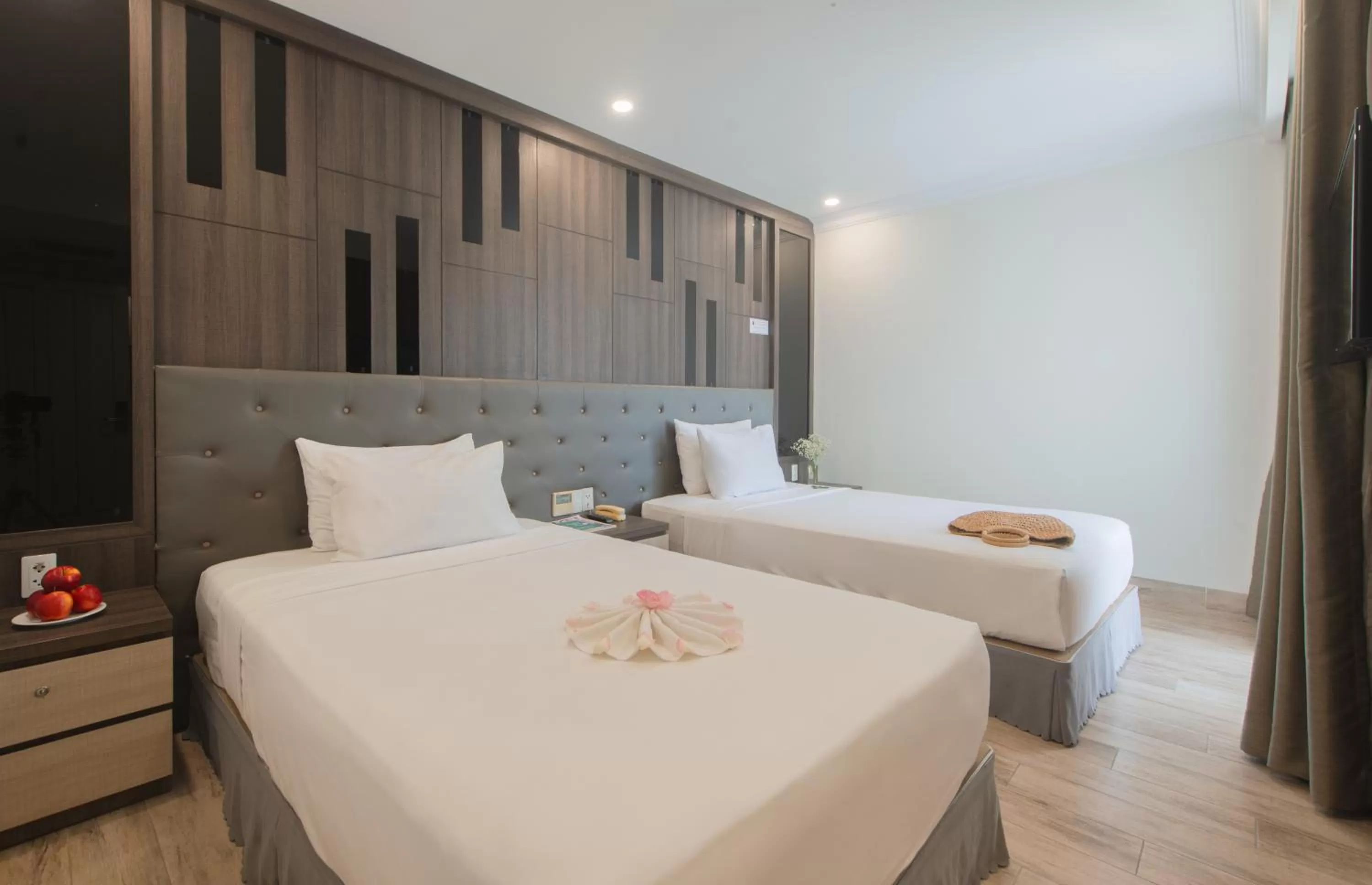 Bed in Seven Seas Hotel Nha Trang