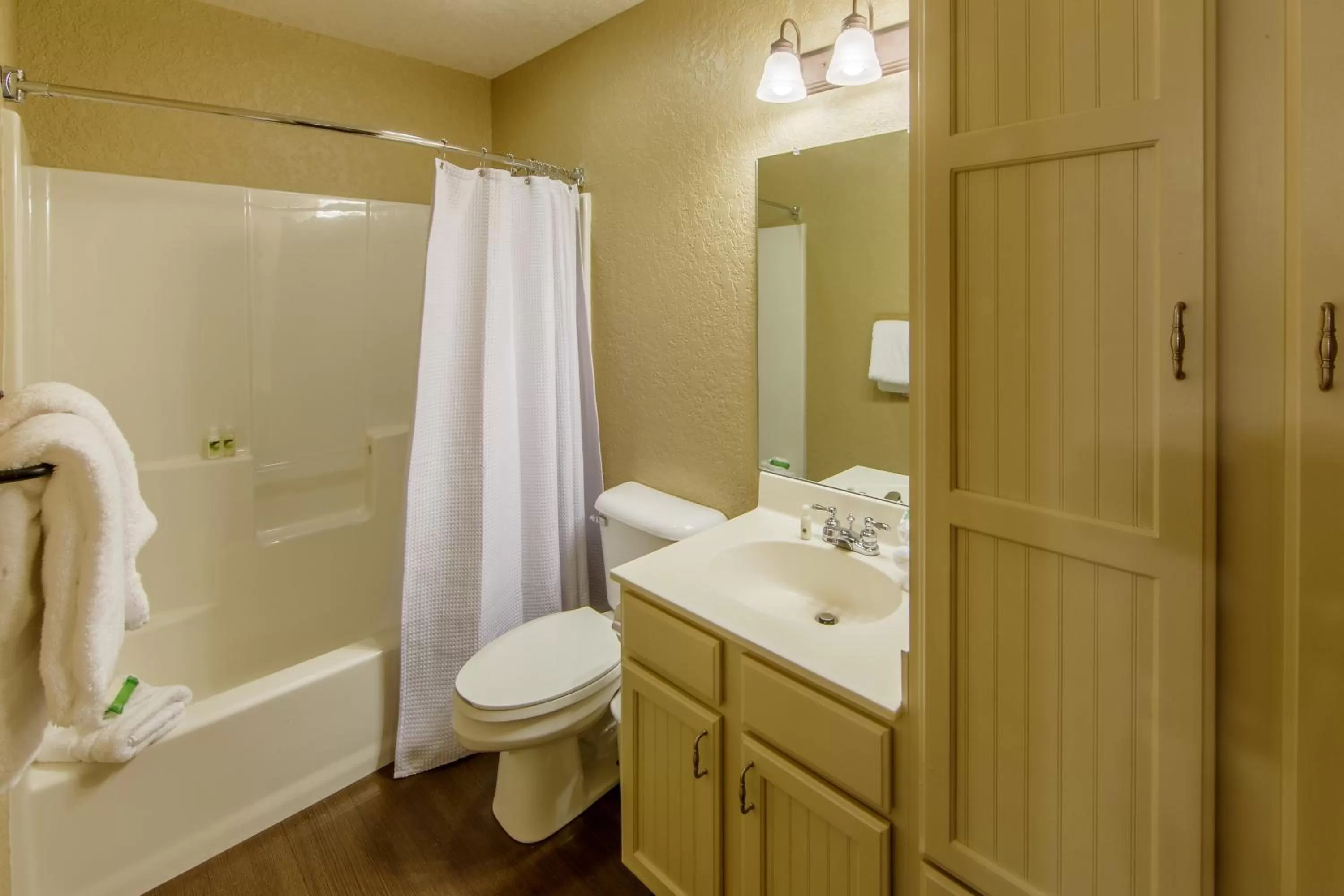 Bathroom in Holiday Inn Club Vacations Apple Mountain Resort at Clarkesville