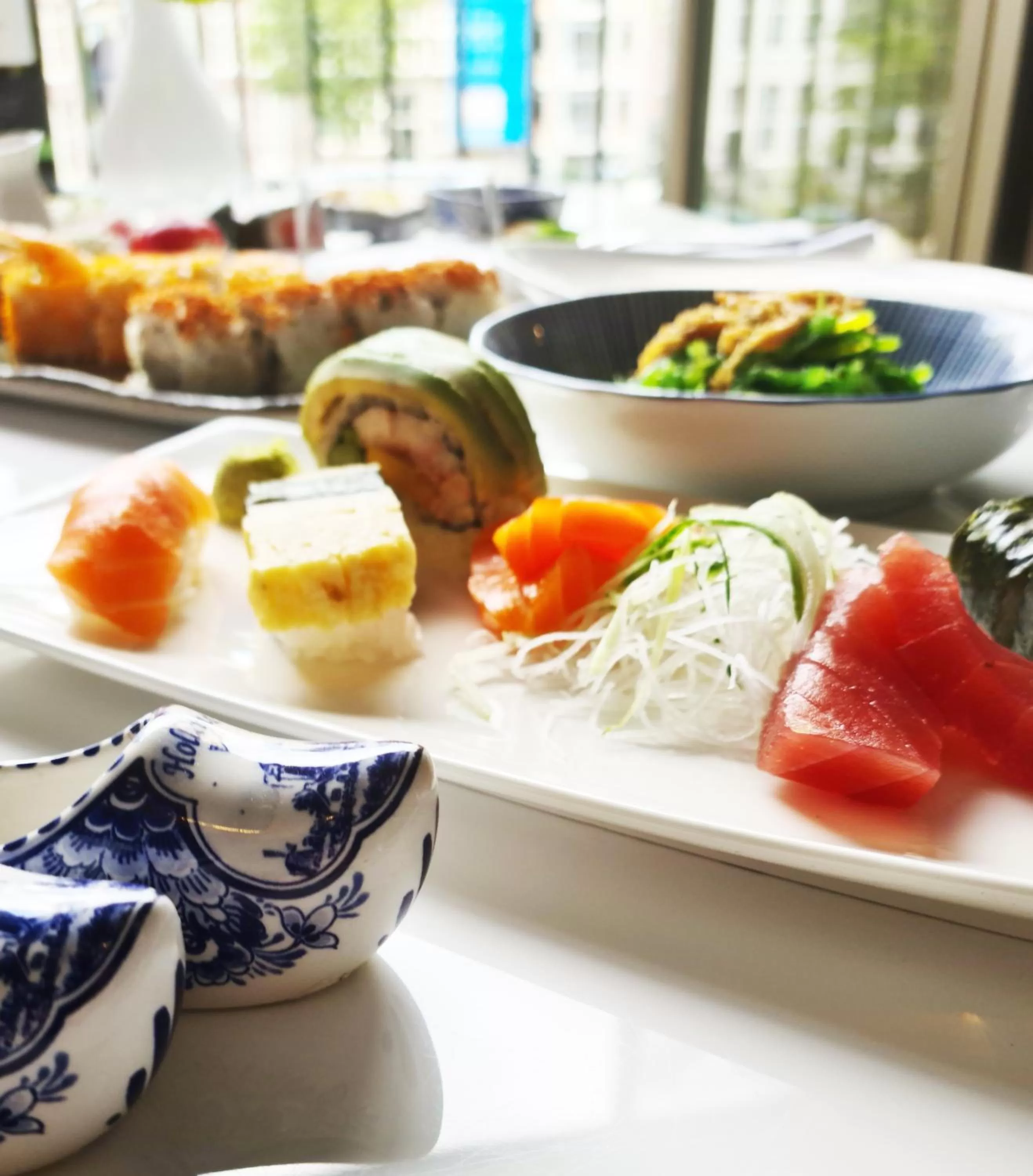 Food close-up in Luxury Suites Amsterdam