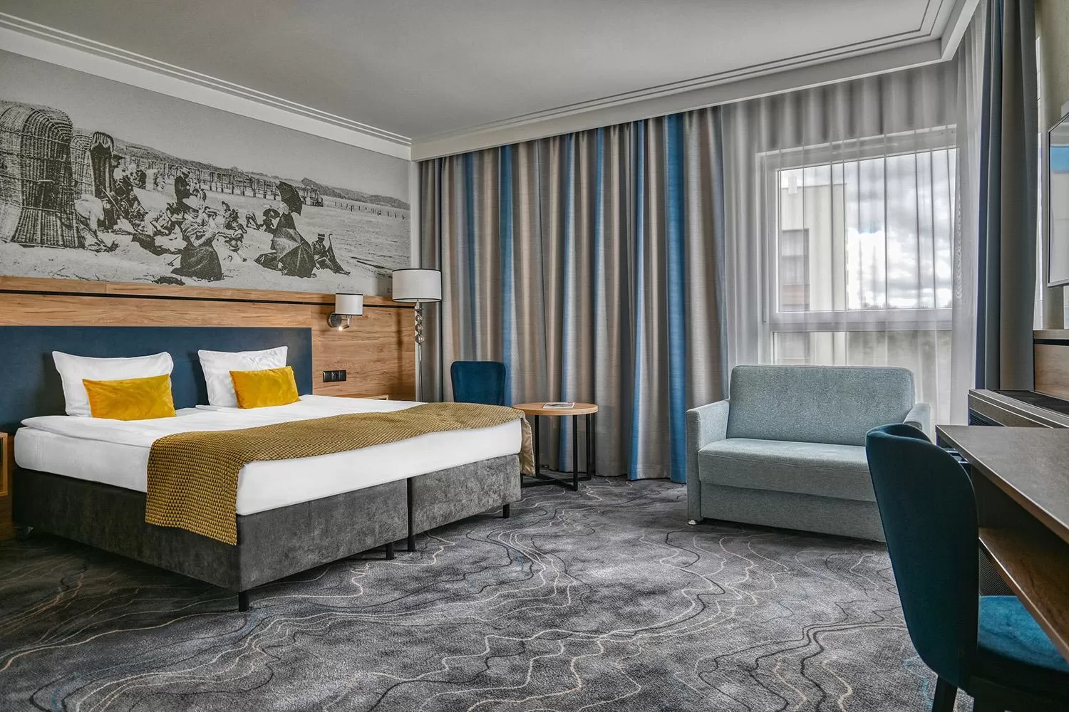 Bed in Sopotorium Hotel & Medical Spa