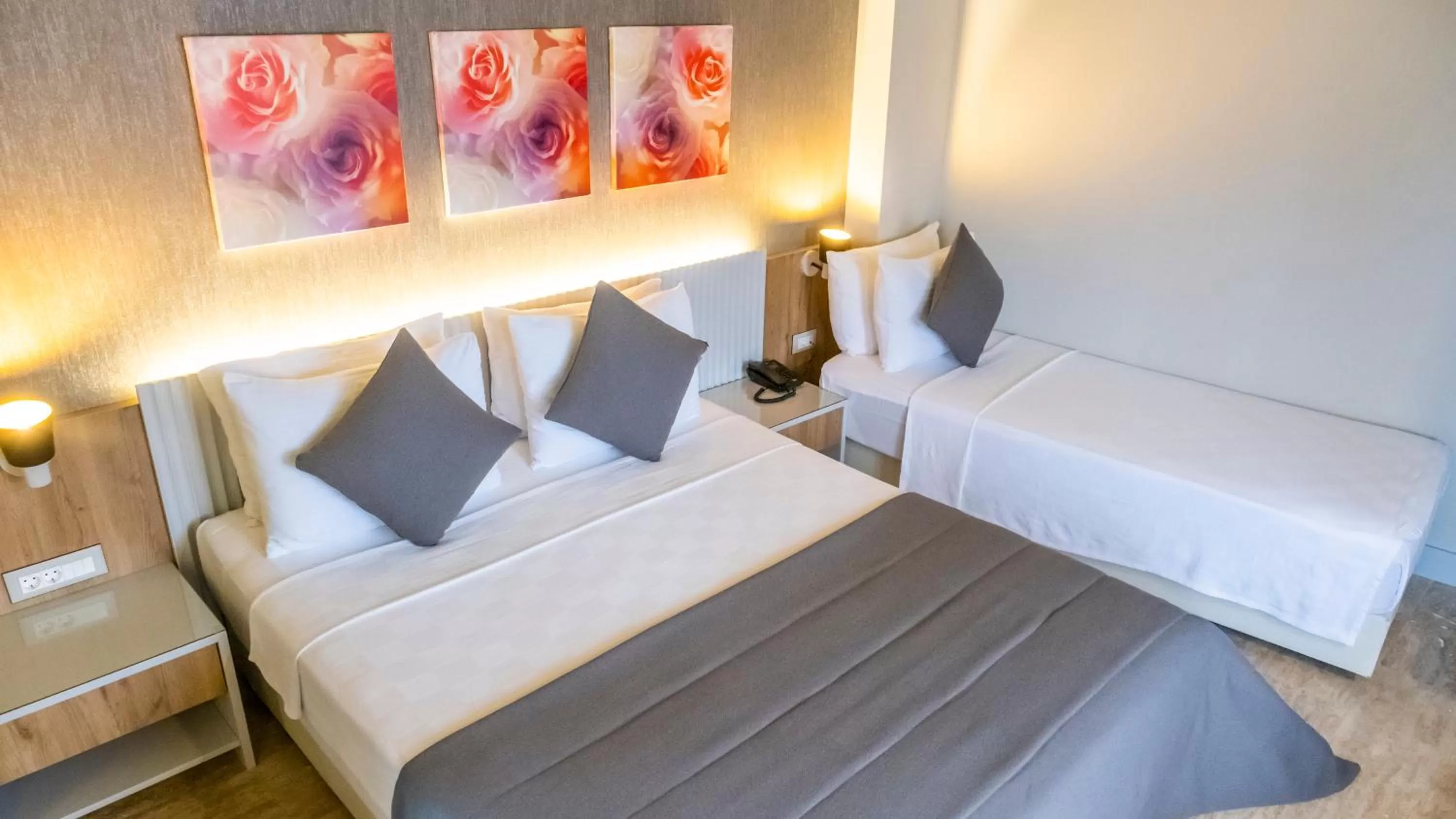 Bed in Ariel Hotel Alaçatı