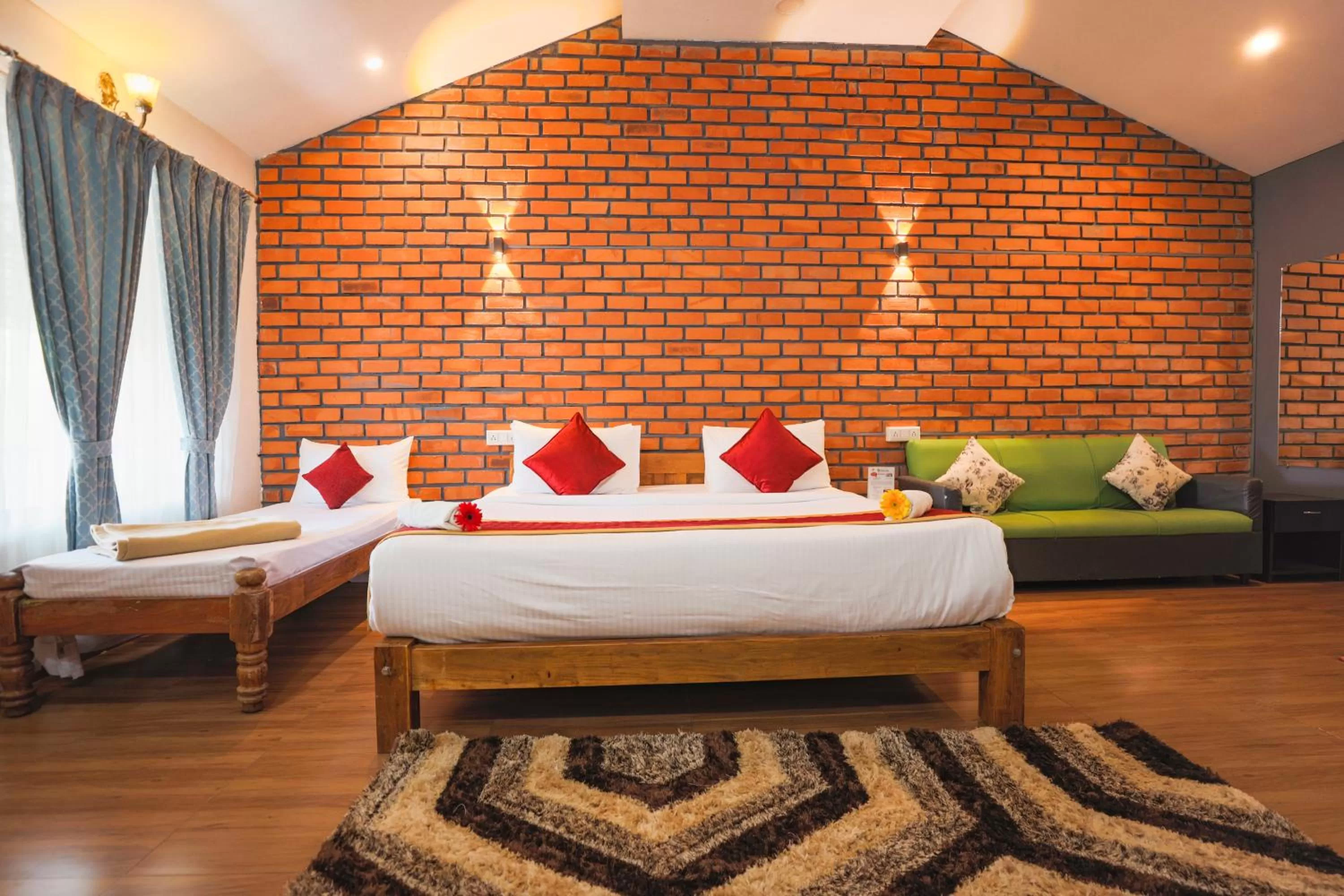 Bedroom, Bed in The Spectrum Resort, Chikmagalur