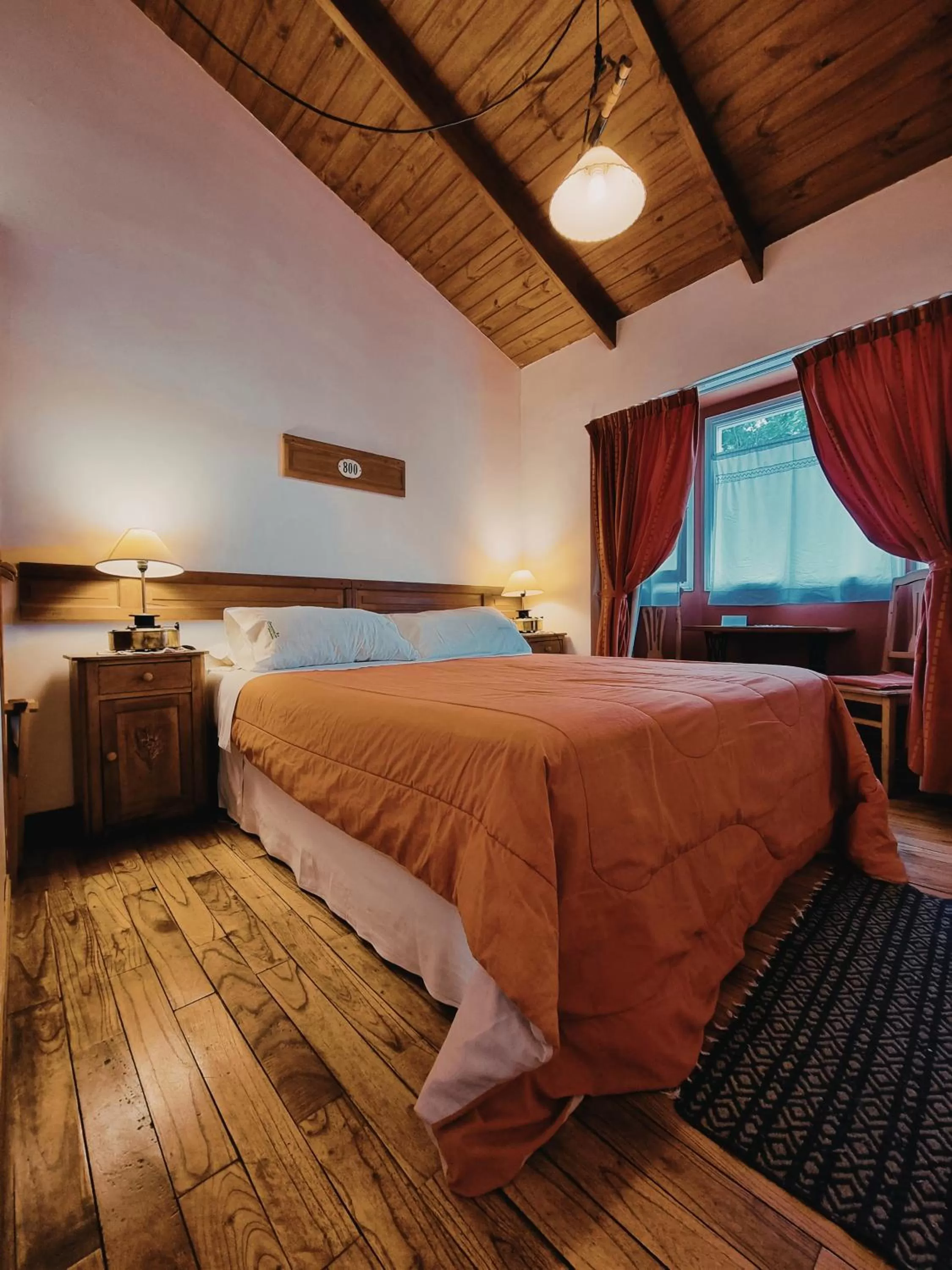 Bed in Hosteria Cauquenes De Nimez