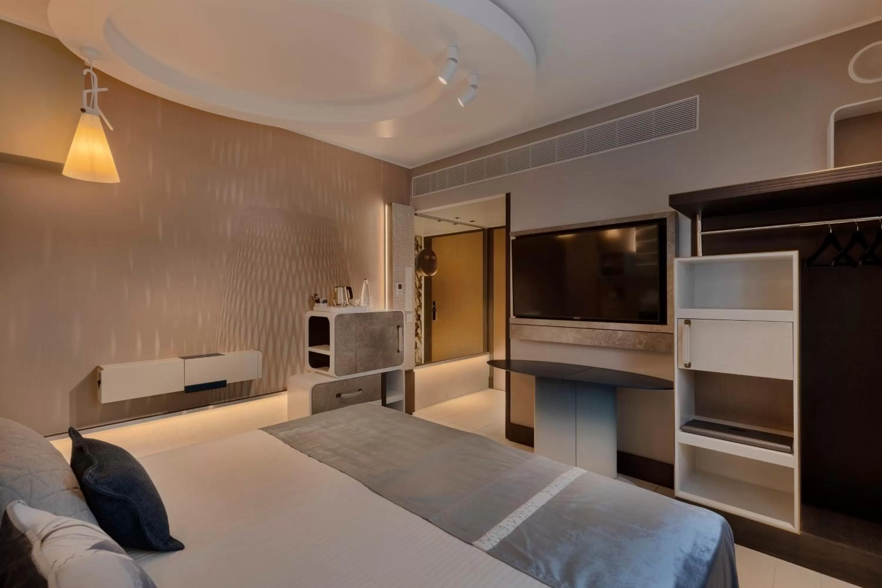 Bedroom, Bed in Port Tower by Isrotel Design